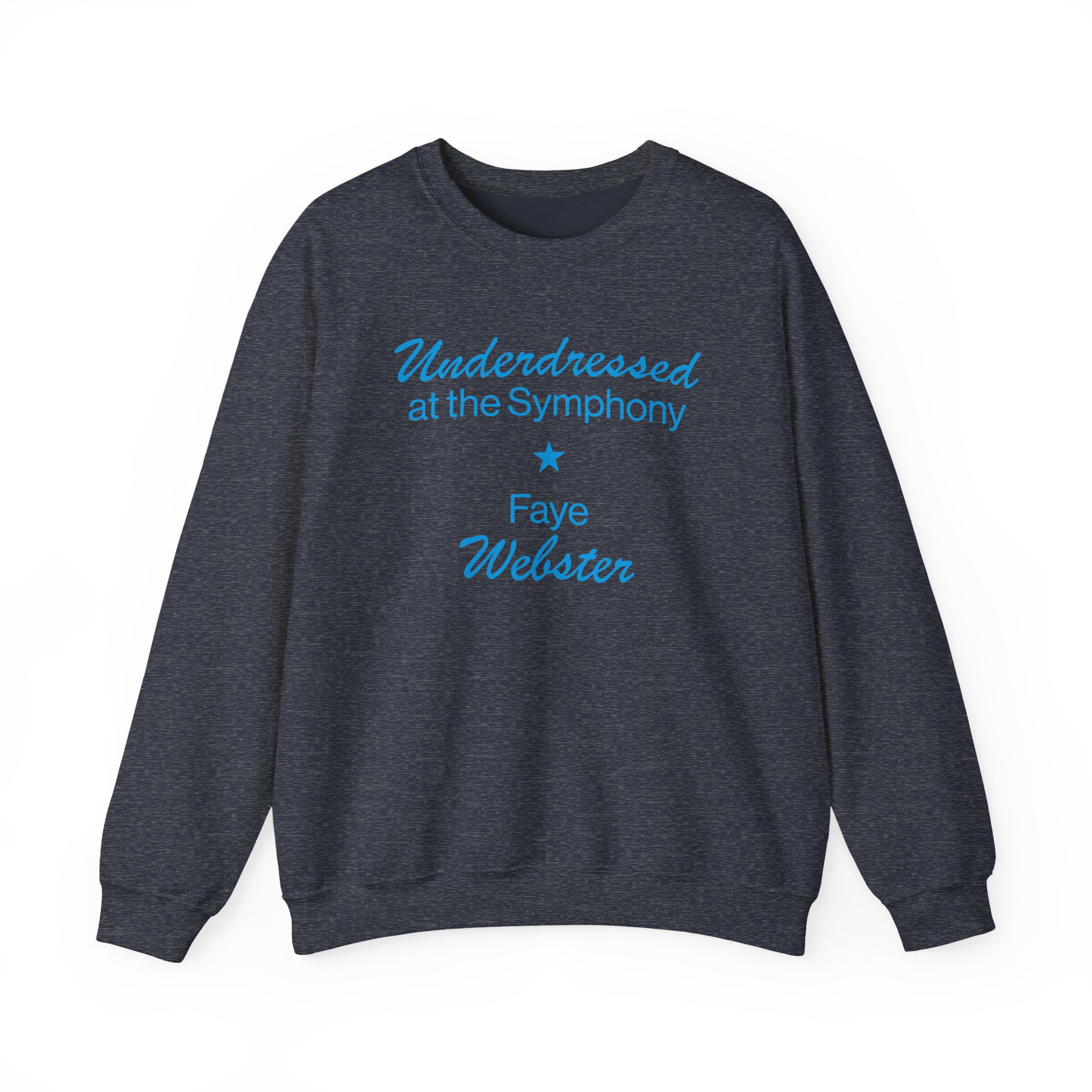 Faye Webster Underdressed at the Symphony 2024 Tour Unisex Heavy Blendâ„¢ Crewneck Sweatshirt