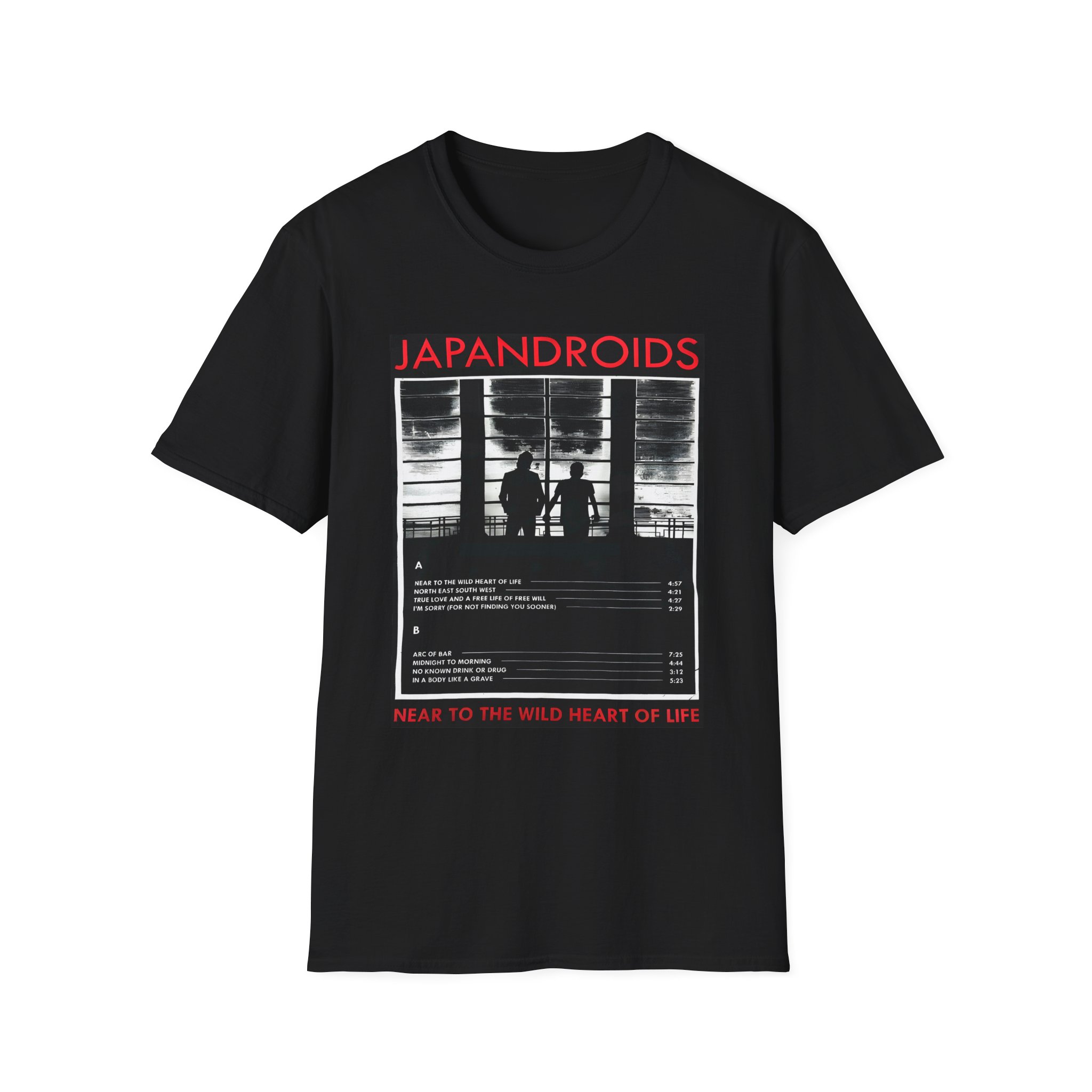 Japandroids Near to the Wild Heart of Life Unisex Softstyle T-Shirt