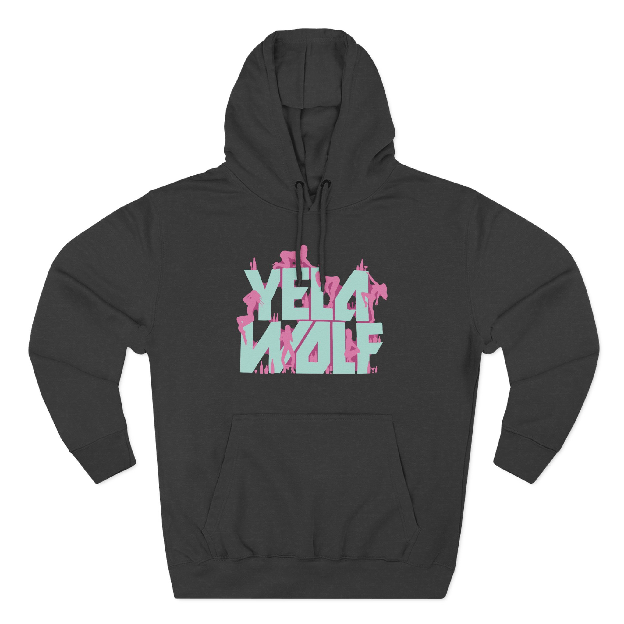 YM Three-Panel Fleece Hoodie