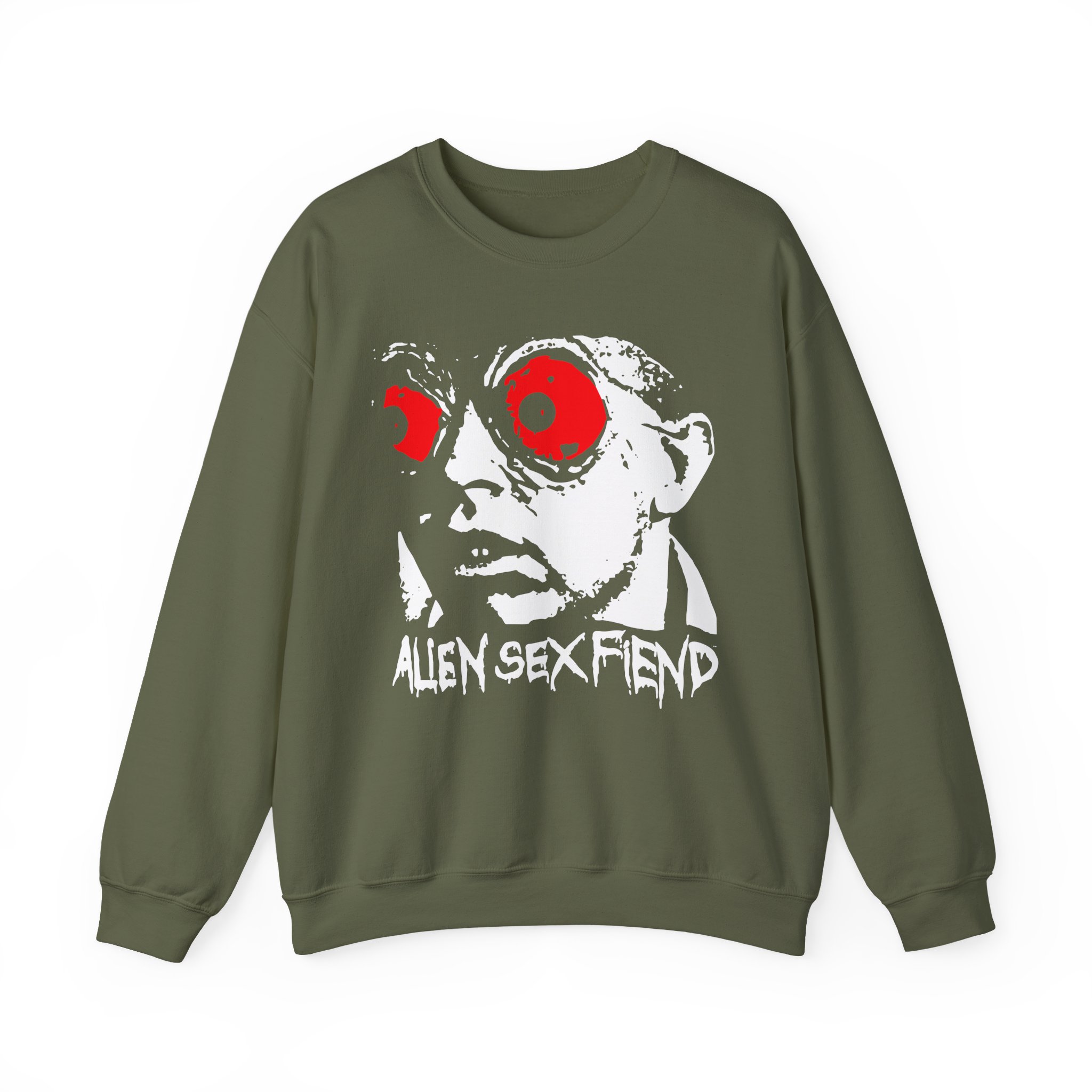 Alien Sex Fiend Acid Bath Unisex Heavy Blendâ„¢ Crewneck Sweatshirt