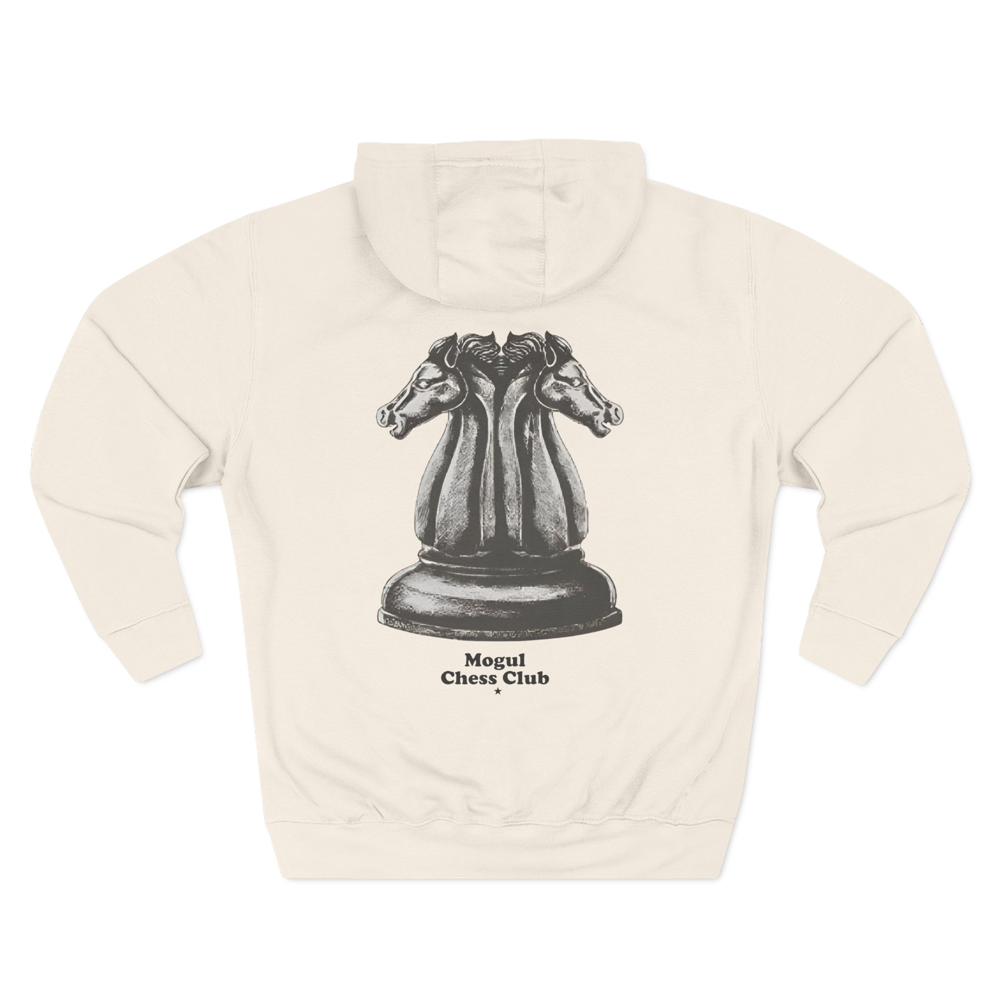 Mogul Chessboxing Three-Panel Fleece Hoodie