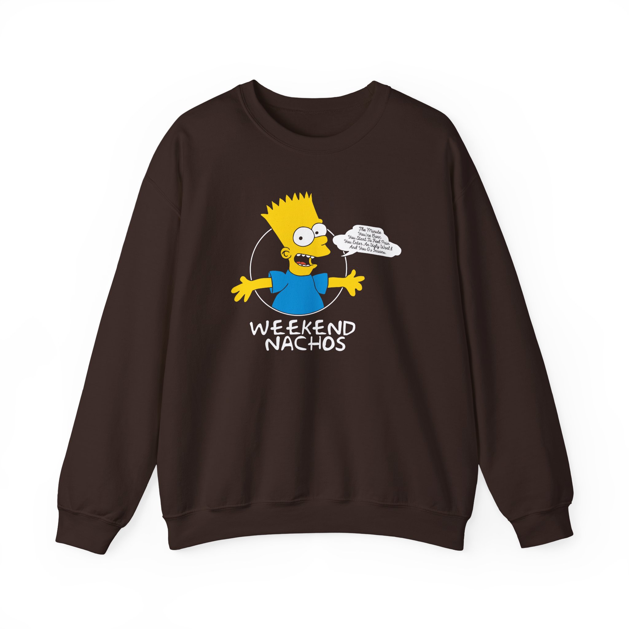 Weekend Nachos Unisex Heavy Blendâ„¢ Crewneck Sweatshirt