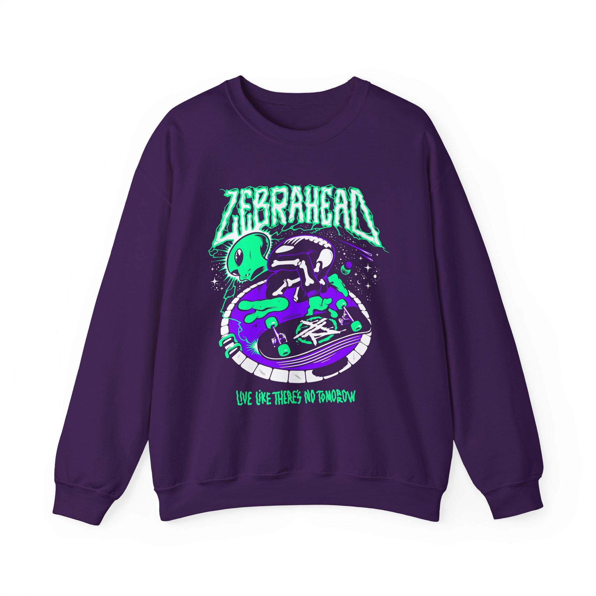 Zebrahead Alien Unisex Heavy Blendâ„¢ Crewneck Sweatshirt