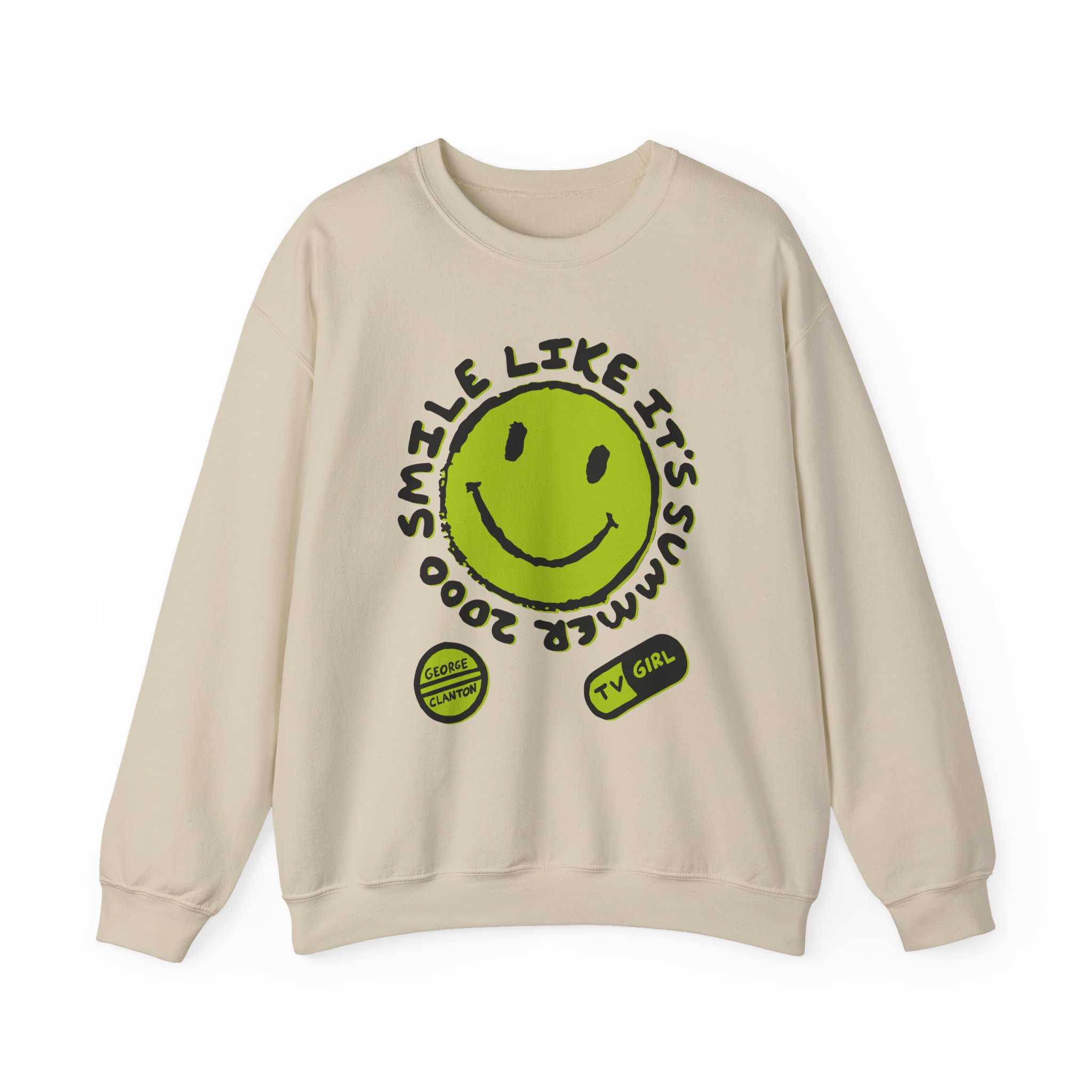 Tv Girl Smile Like It's Summer 2000 Unisex Heavy Blendâ„¢ Crewneck Sweatshirt