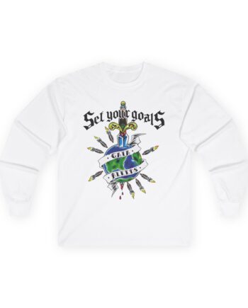 Set Your Goals Gaia Bleeds Unisex Ultra Cotton Long Sleeve Tee
