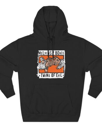 Melvins Twins of Evil Three-Panel Fleece Hoodie