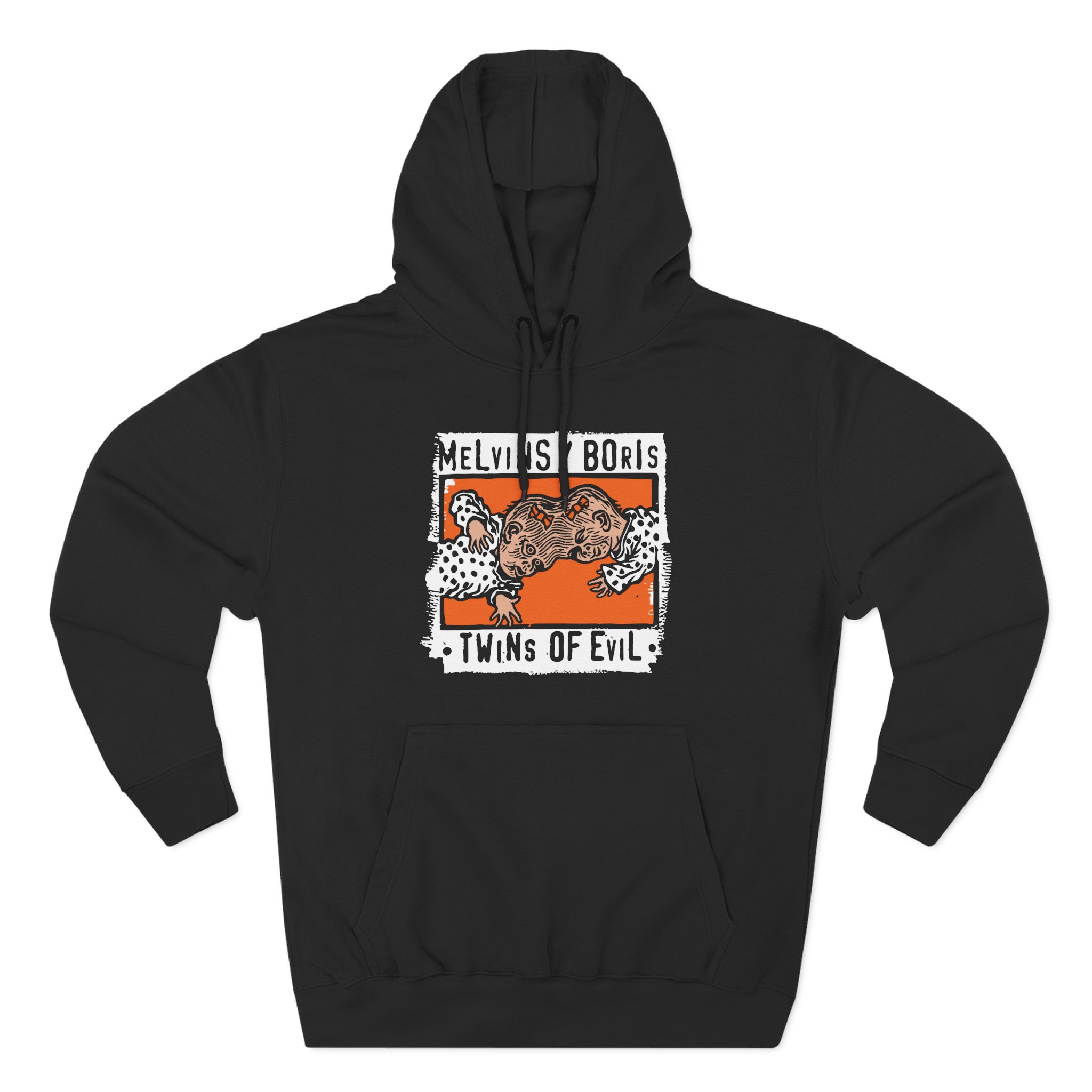 Melvins Twins of Evil Three-Panel Fleece Hoodie