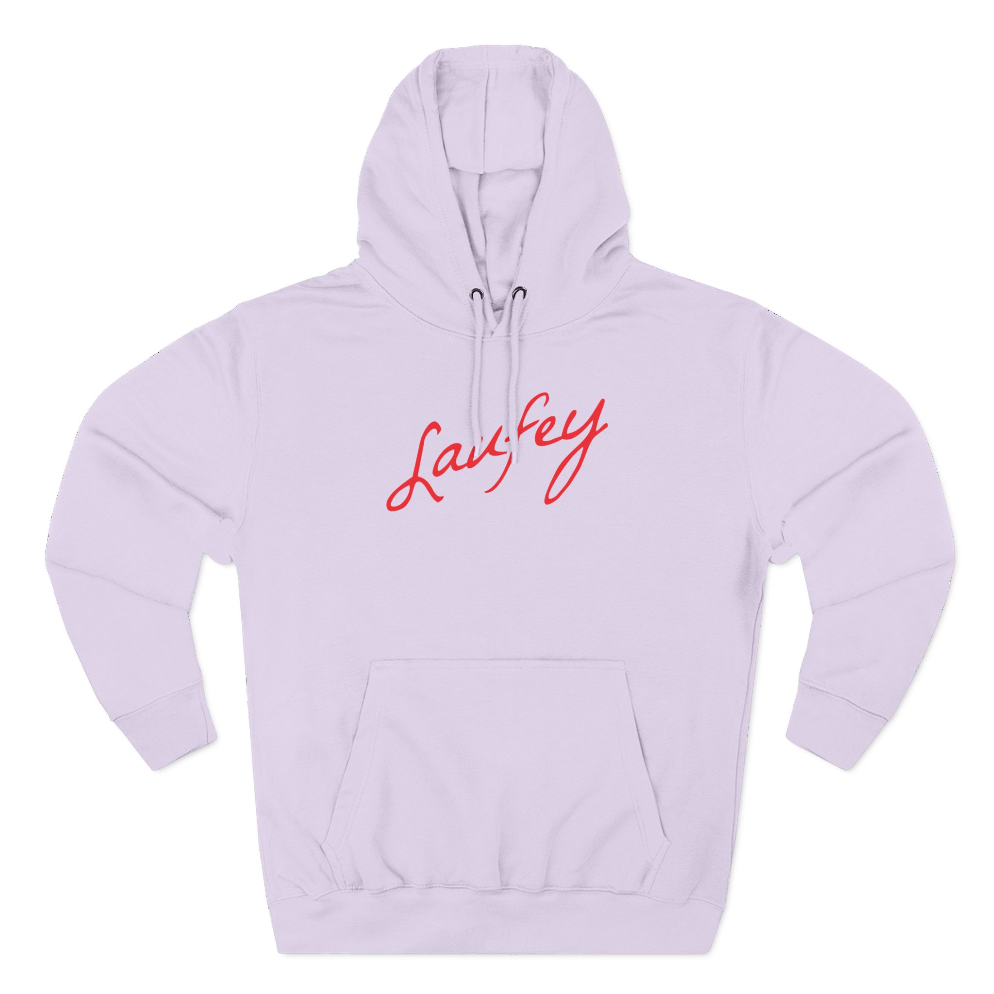 Laufey Embroidered Signature Three-Panel Fleece Hoodie