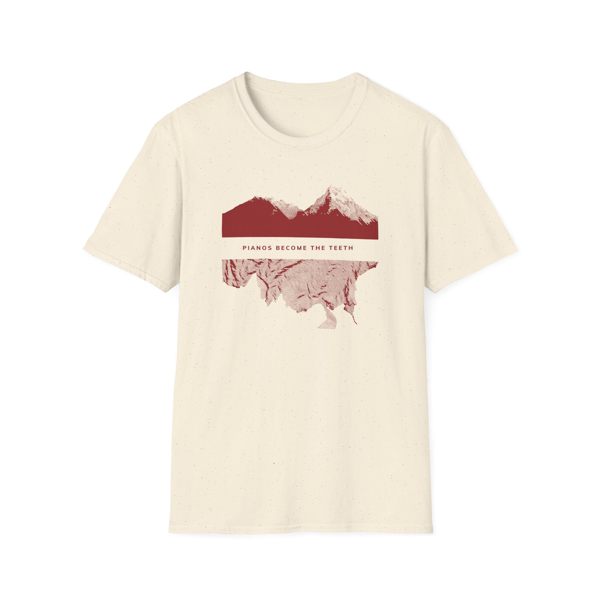 Pianos Become the Teeth Mountains Unisex Softstyle T-Shirt