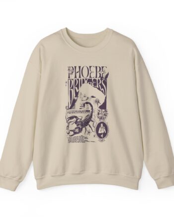 Phoebe Bridgers I Know the End Natural Unisex Heavy Blend™ Crewneck Sweatshirt