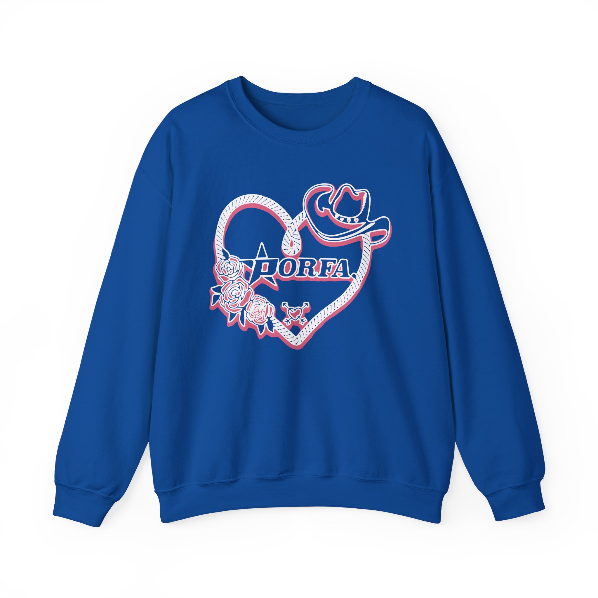 Porfa Love Lasso Unisex Heavy Blendâ„¢ Crewneck Sweatshirt