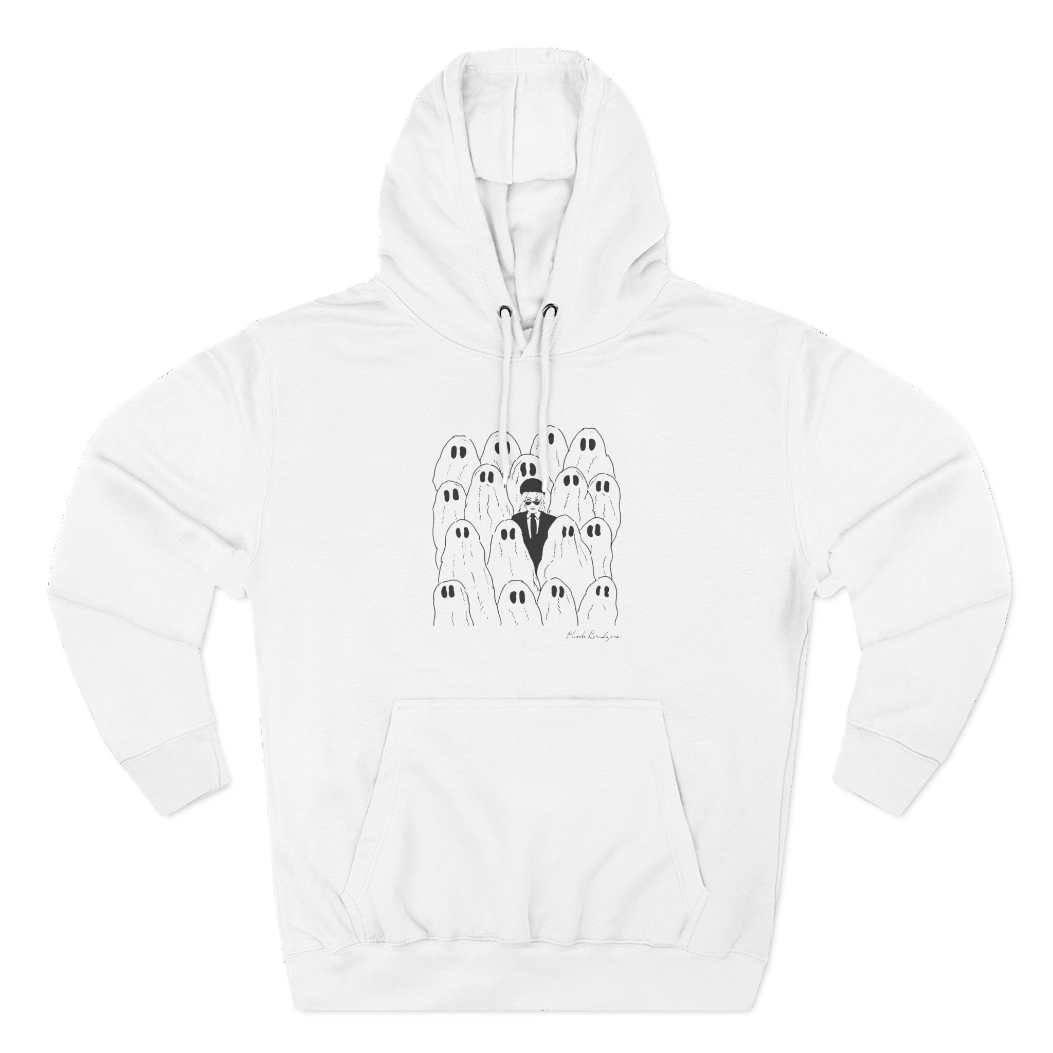 Phoebe Bridgers Ghost Three-Panel Fleece Hoodie