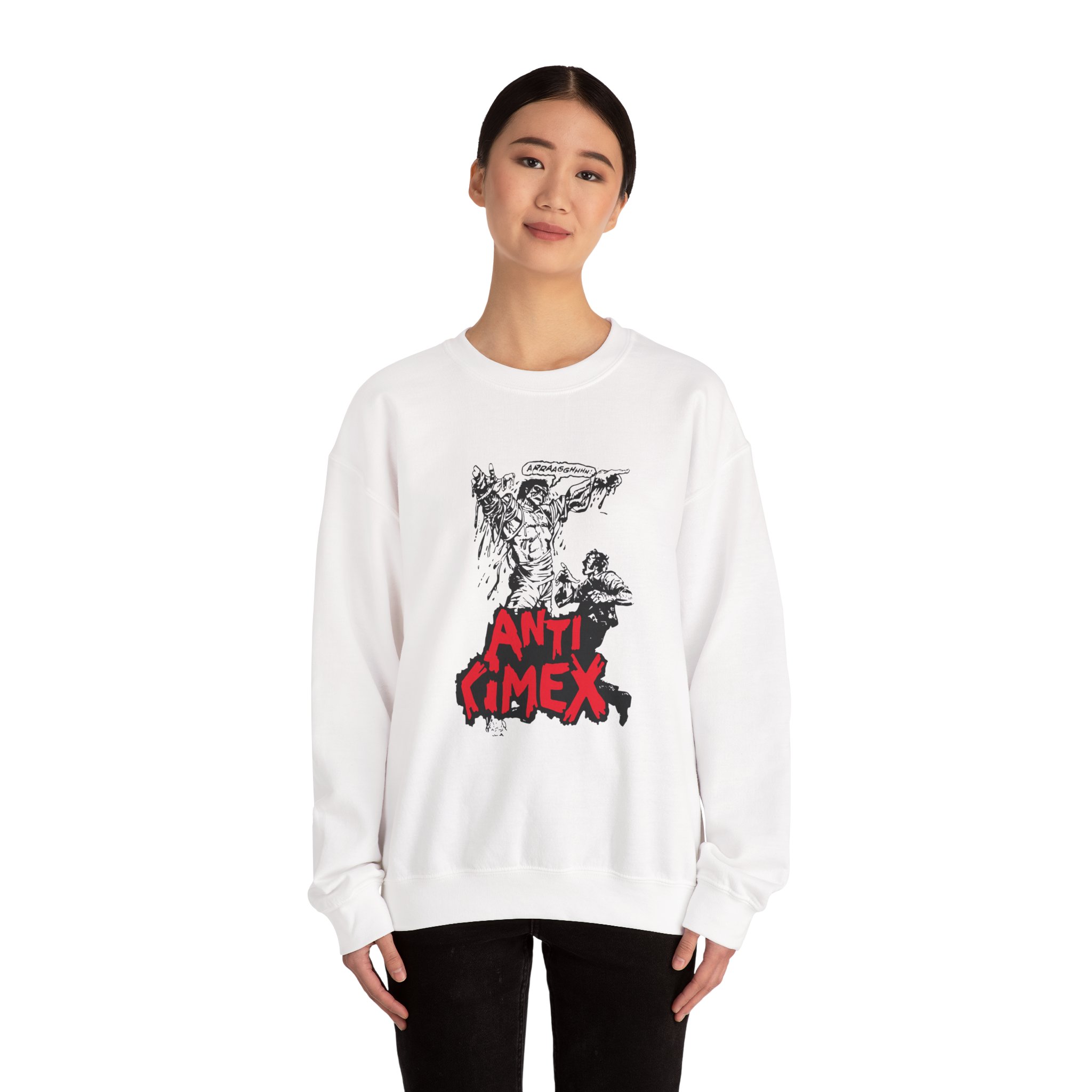 Anti Cimex Frankie Unisex Heavy Blend Crewneck Sweatshirt