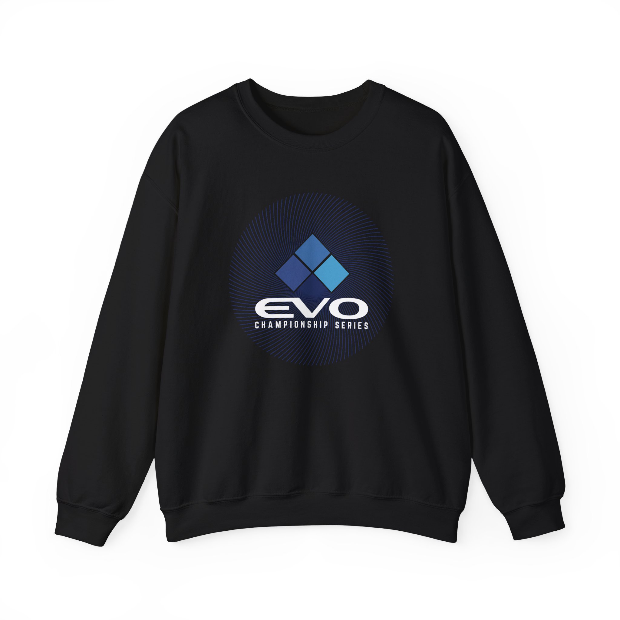Evo Spiral Unisex Heavy Blendâ„¢ Crewneck Sweatshirt