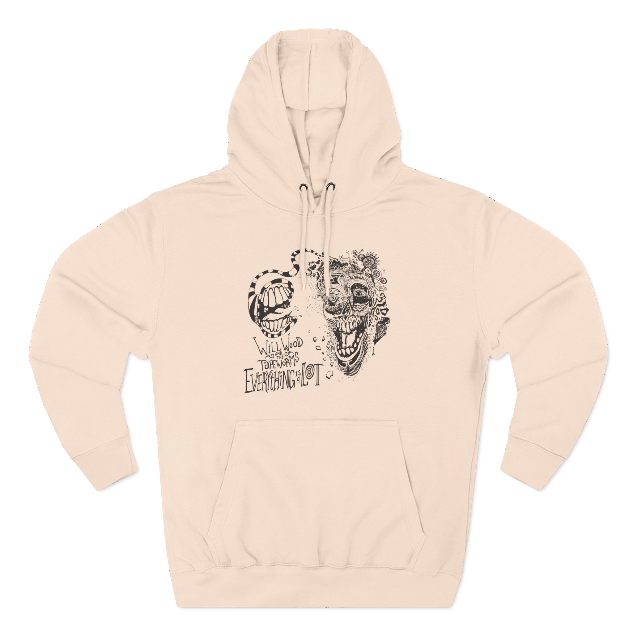 Will Wood Everything is a Lot Three-Panel Fleece Hoodie
