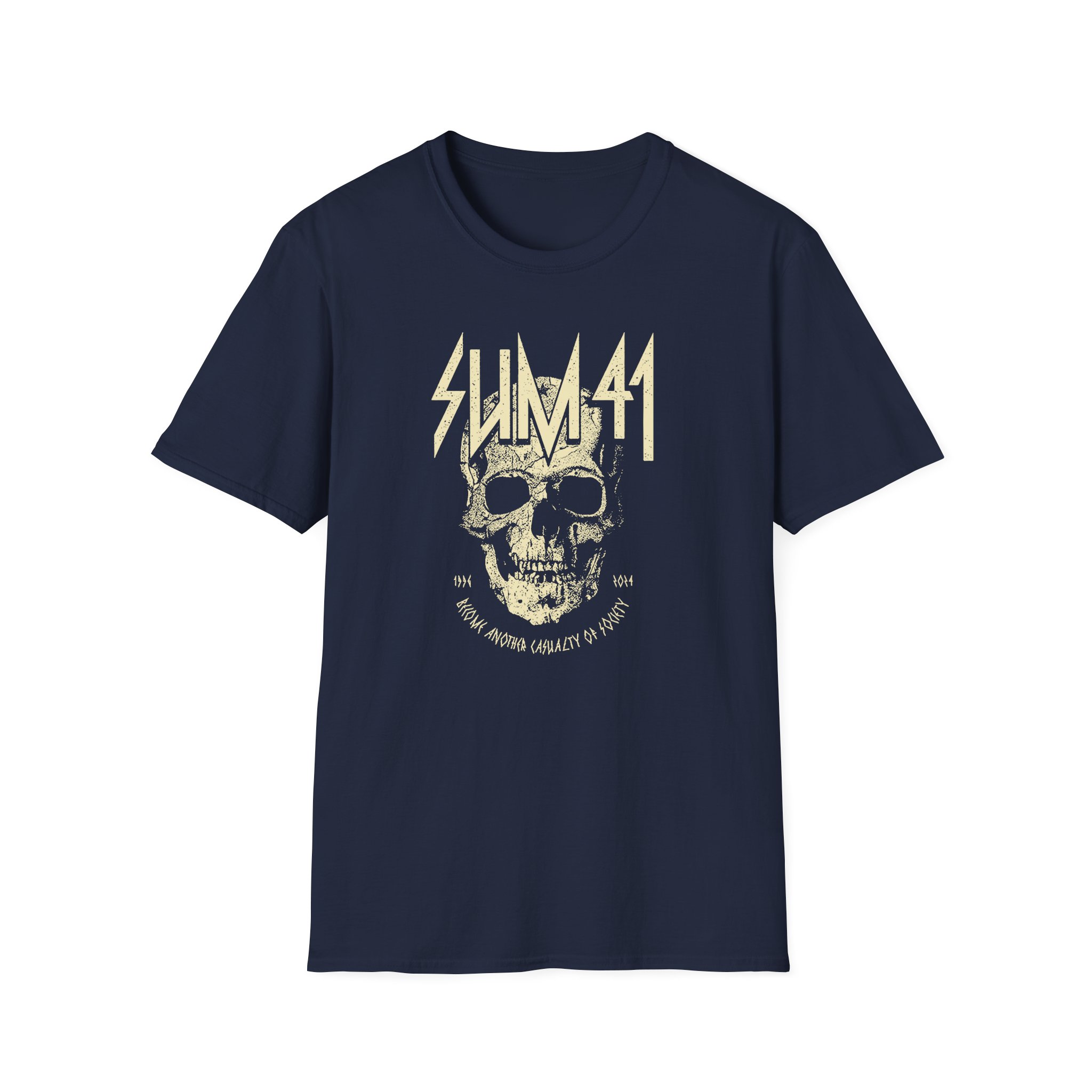 Sum 41 Become Another Casualty Unisex Softstyle T-Shirt