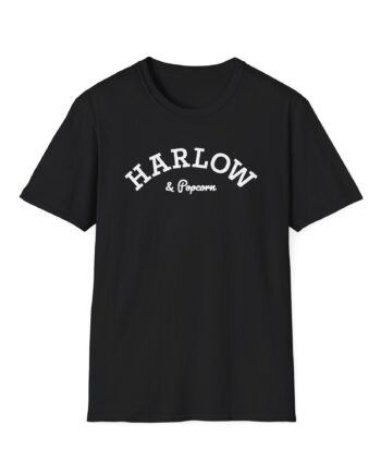 Harlow and Popcorn Unisex Softstyle T-Shirt