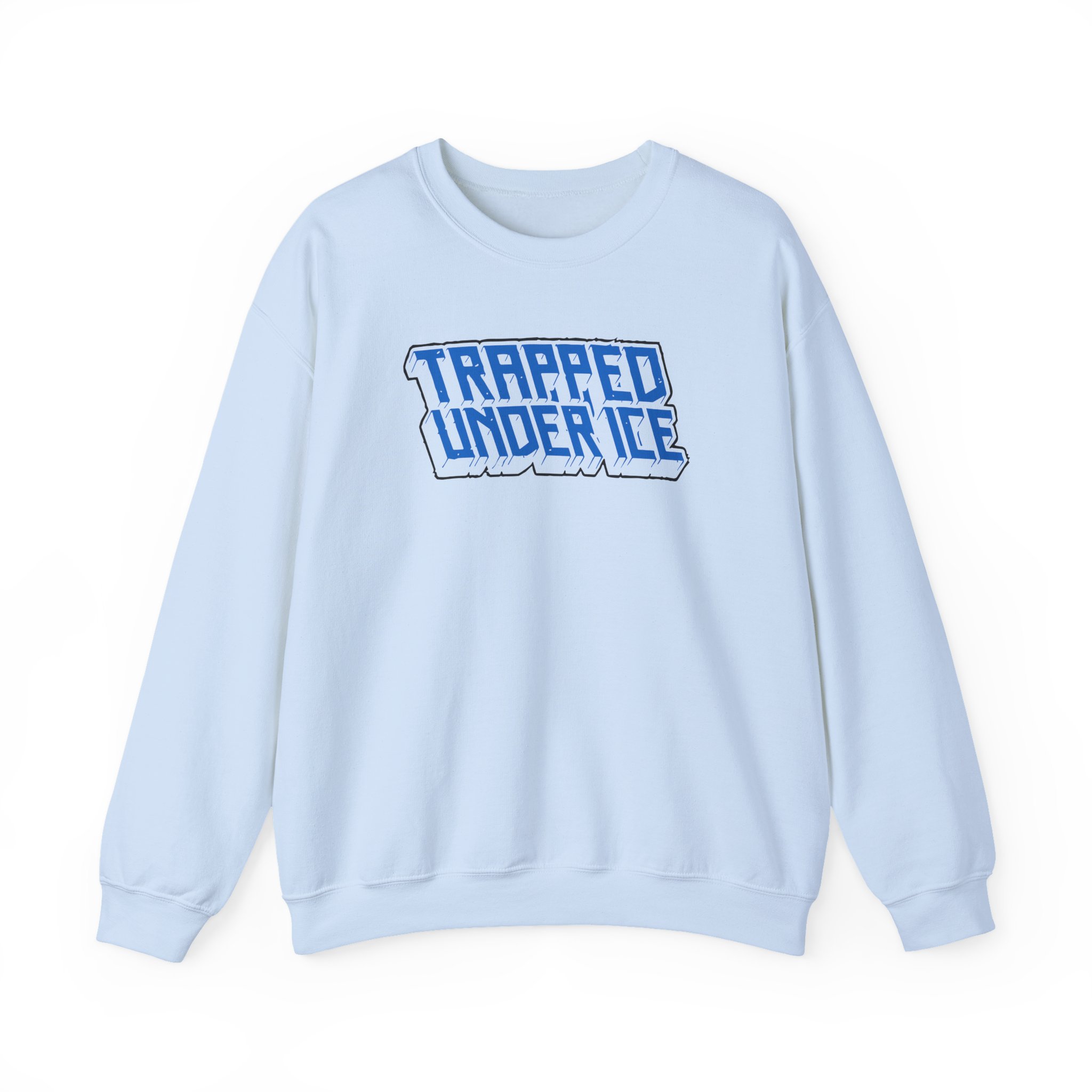 Trapped Under Ice Stacked 3d Logo Unisex Heavy Blend Crewneck Sweatshirt