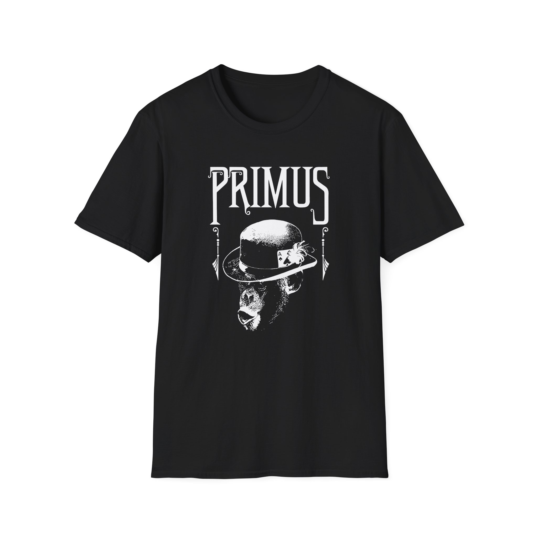 Primus Monkey Charcoal Unisex Softstyle T-Shirt