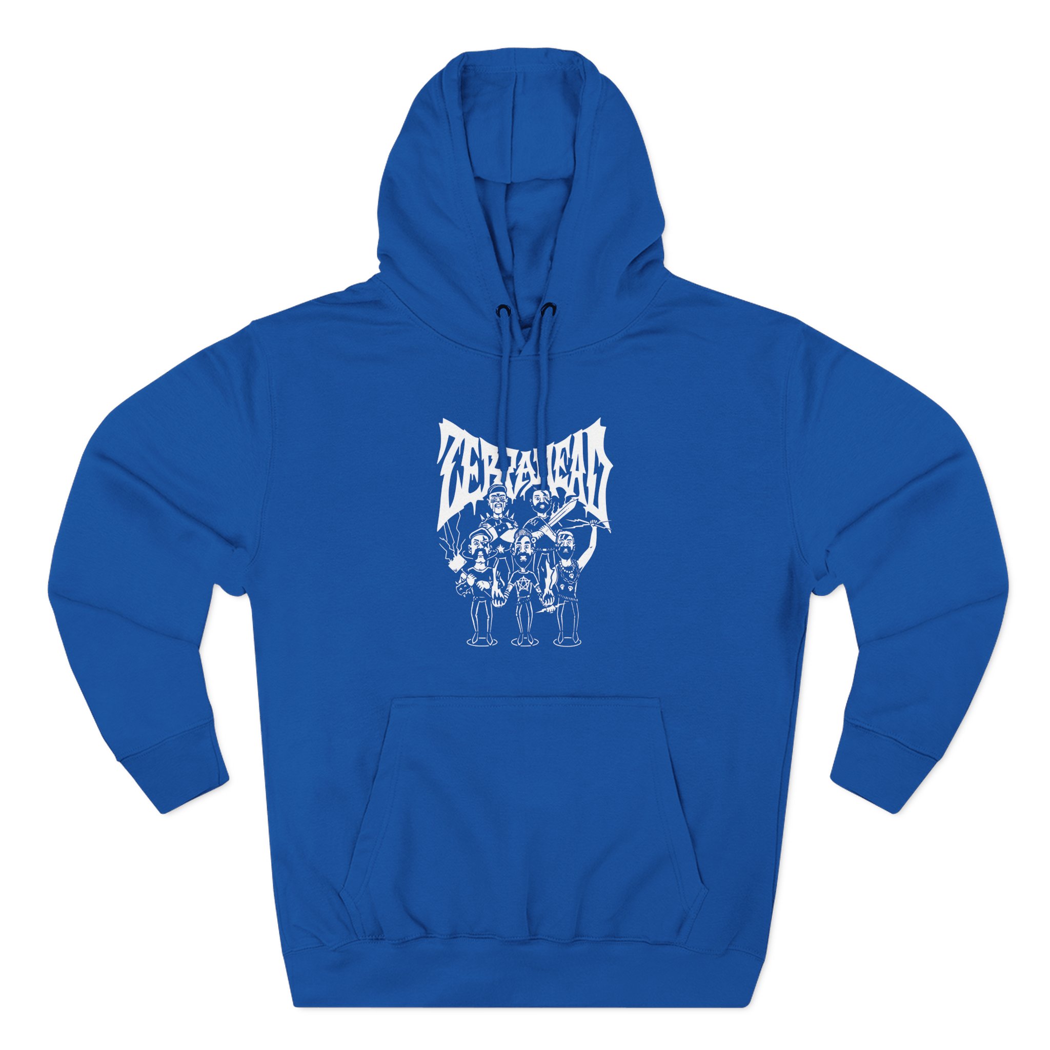 Zebrahead Goth Three-Panel Fleece Hoodie