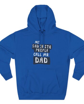 Afroman My Favorite People Call Me Dad Three-Panel Fleece Hoodie