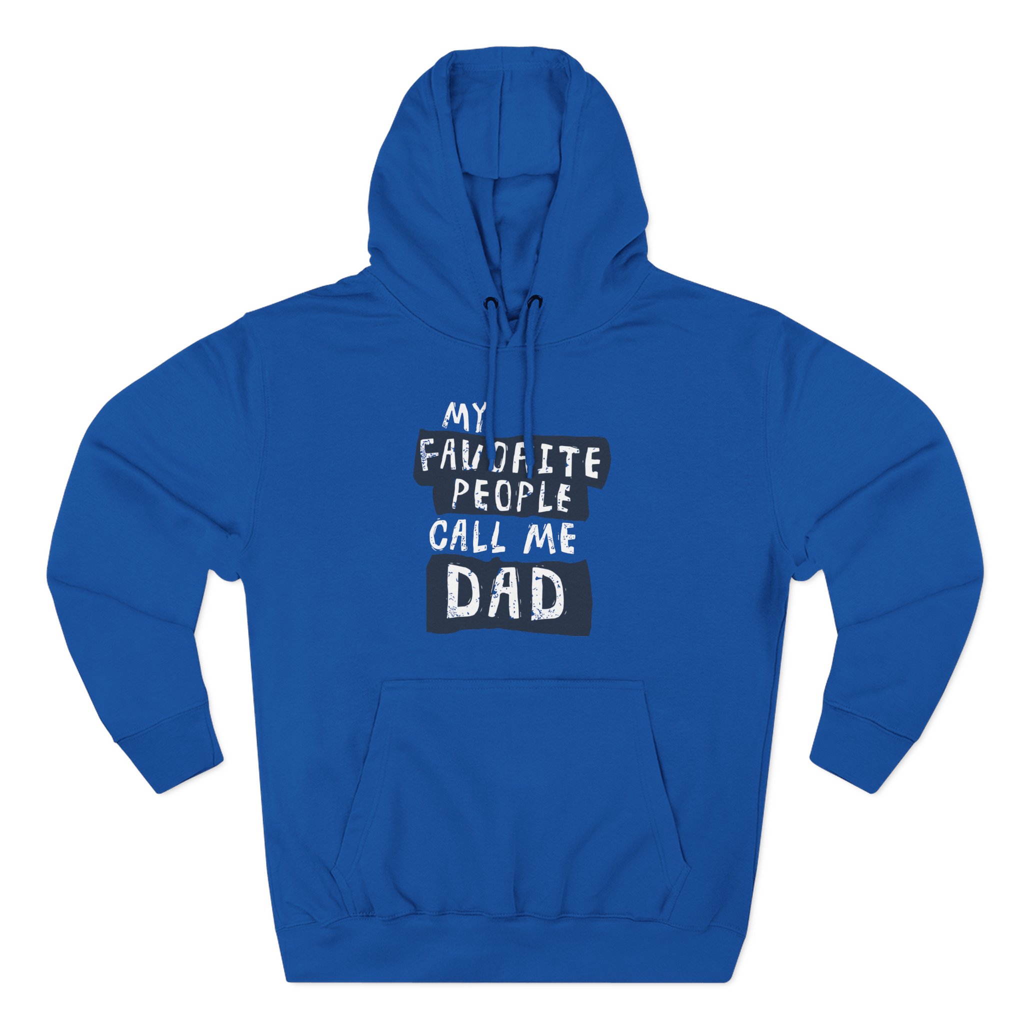 Afroman My Favorite People Call Me Dad Three-Panel Fleece Hoodie