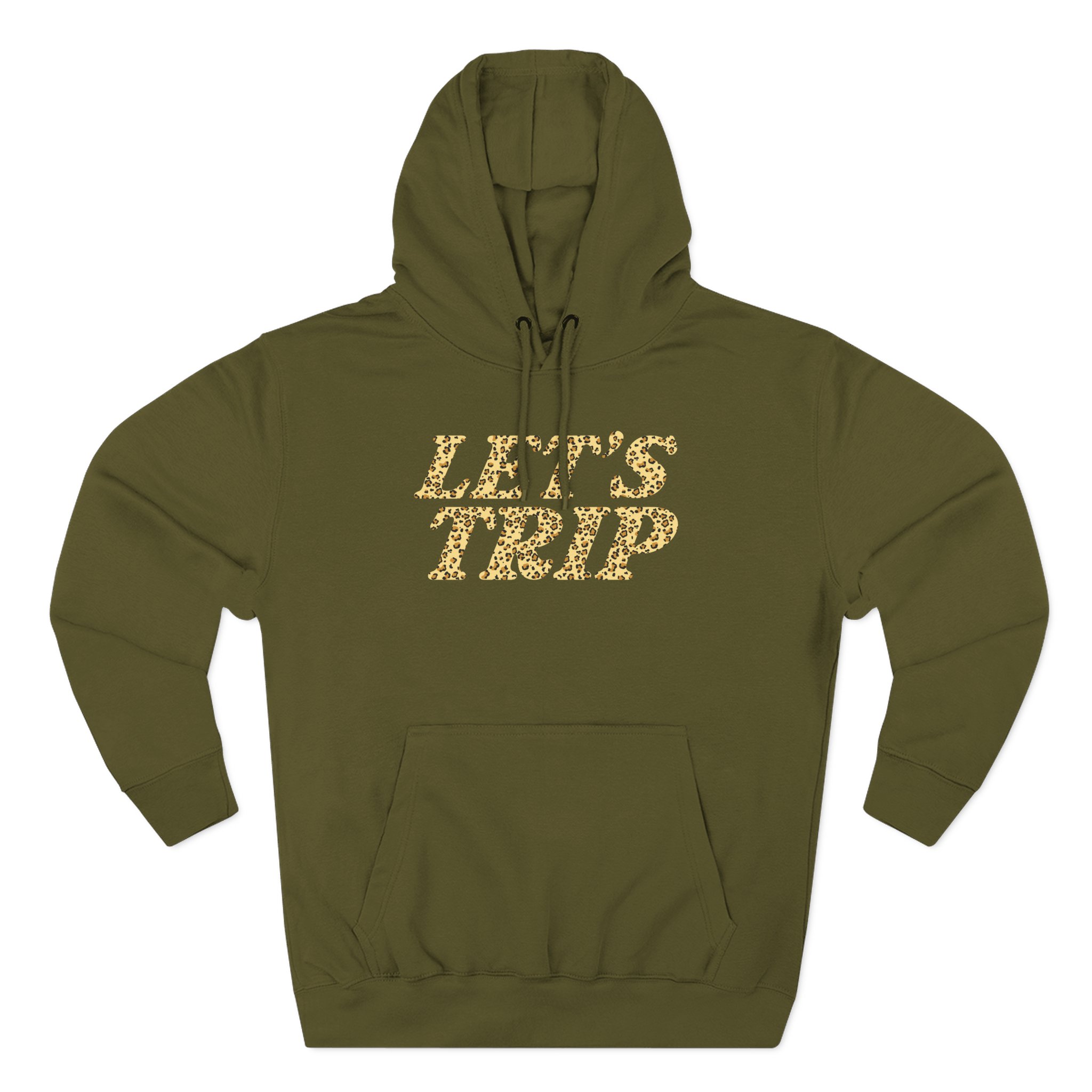 Sturniolo Triplets Let's Trip Cheetah Three-Panel Fleece Hoodie