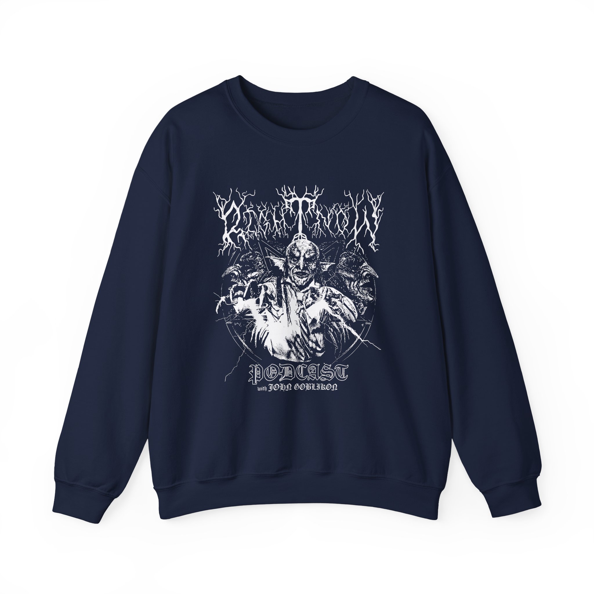 Nekrogoblikon Right Now Unisex Heavy Blendâ„¢ Crewneck Sweatshirt