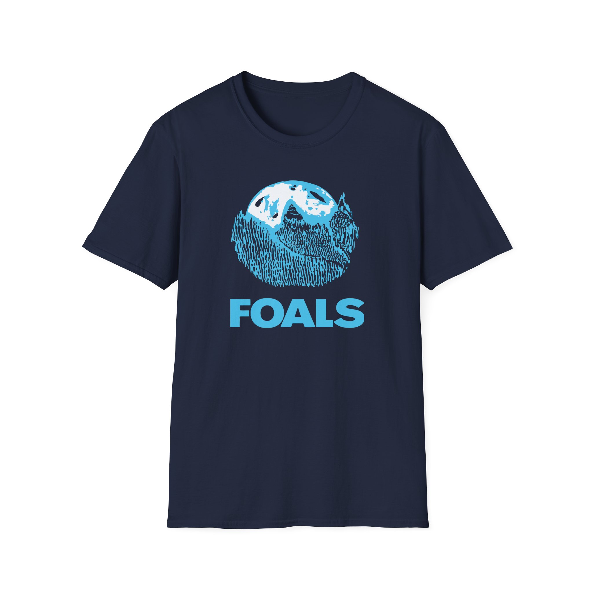 Foals Full Moon Logo Unisex Softstyle T-Shirt