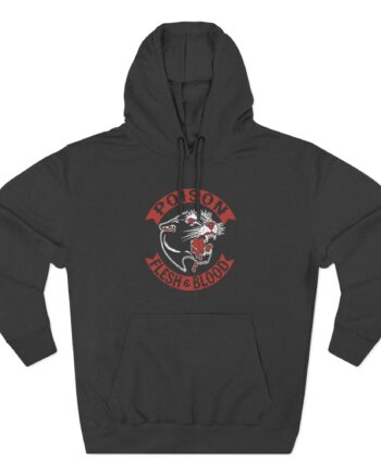Poison Flesh & Blood Three-Panel Fleece Hoodie