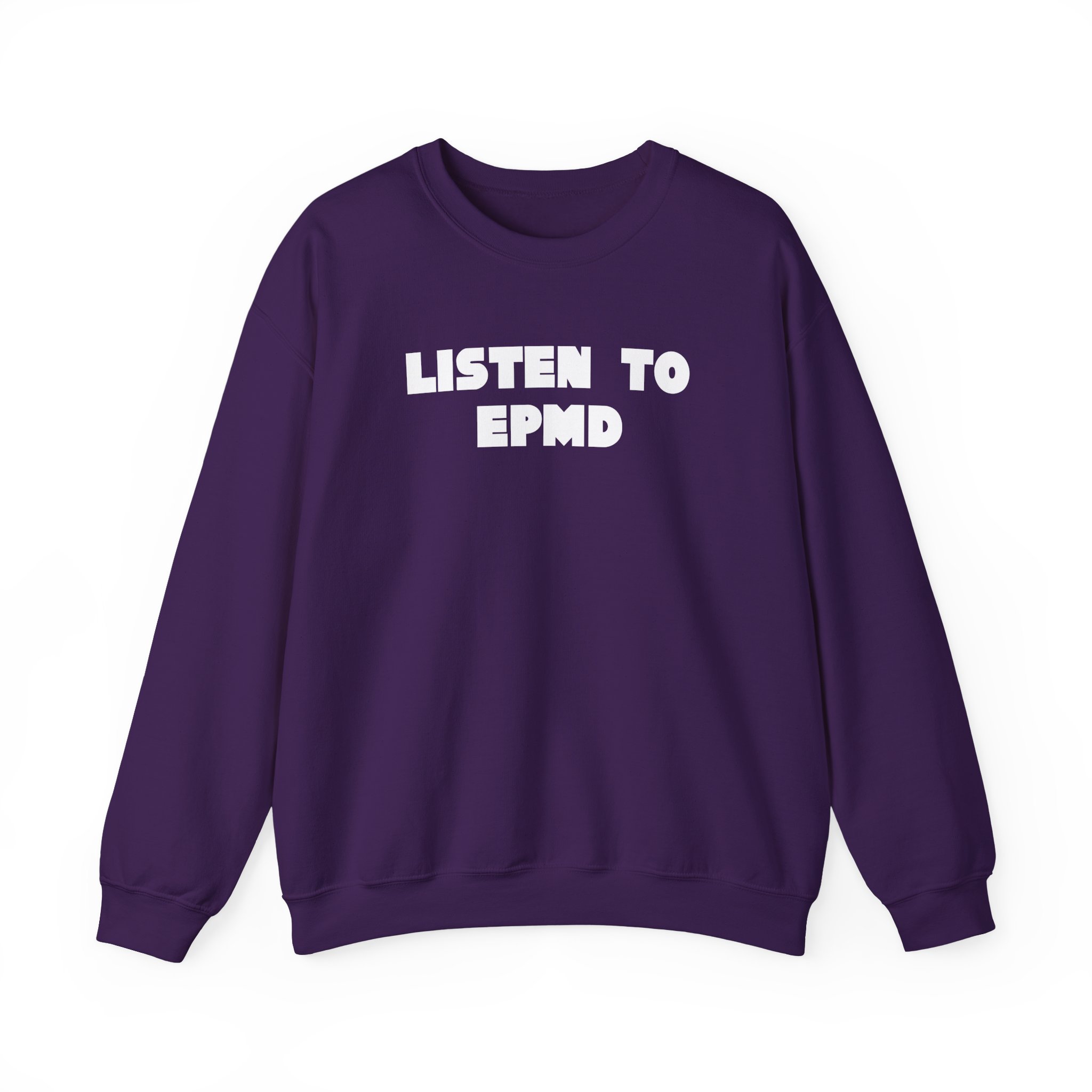 Epmd Listen to Unisex Heavy Blendâ„¢ Crewneck Sweatshirt