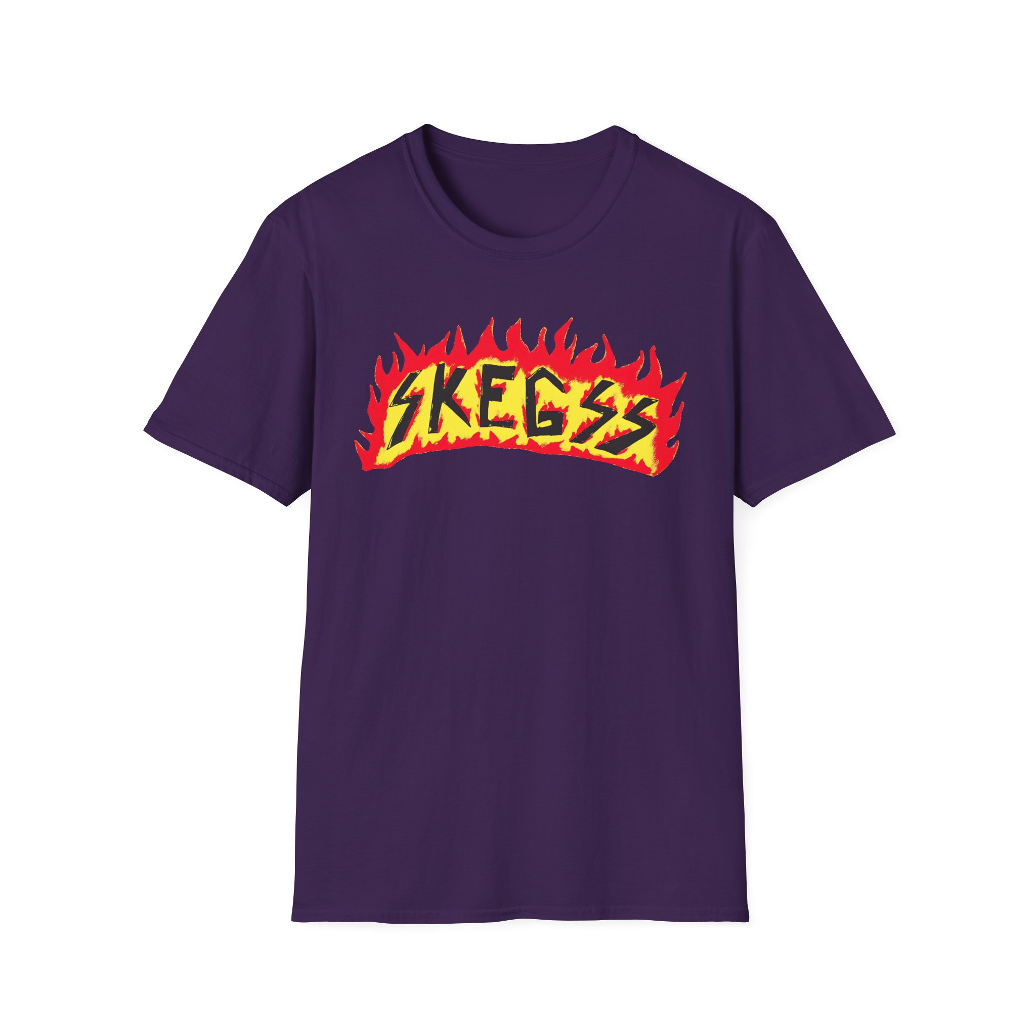 Skegss Flame Logo Unisex Softstyle T-Shirt