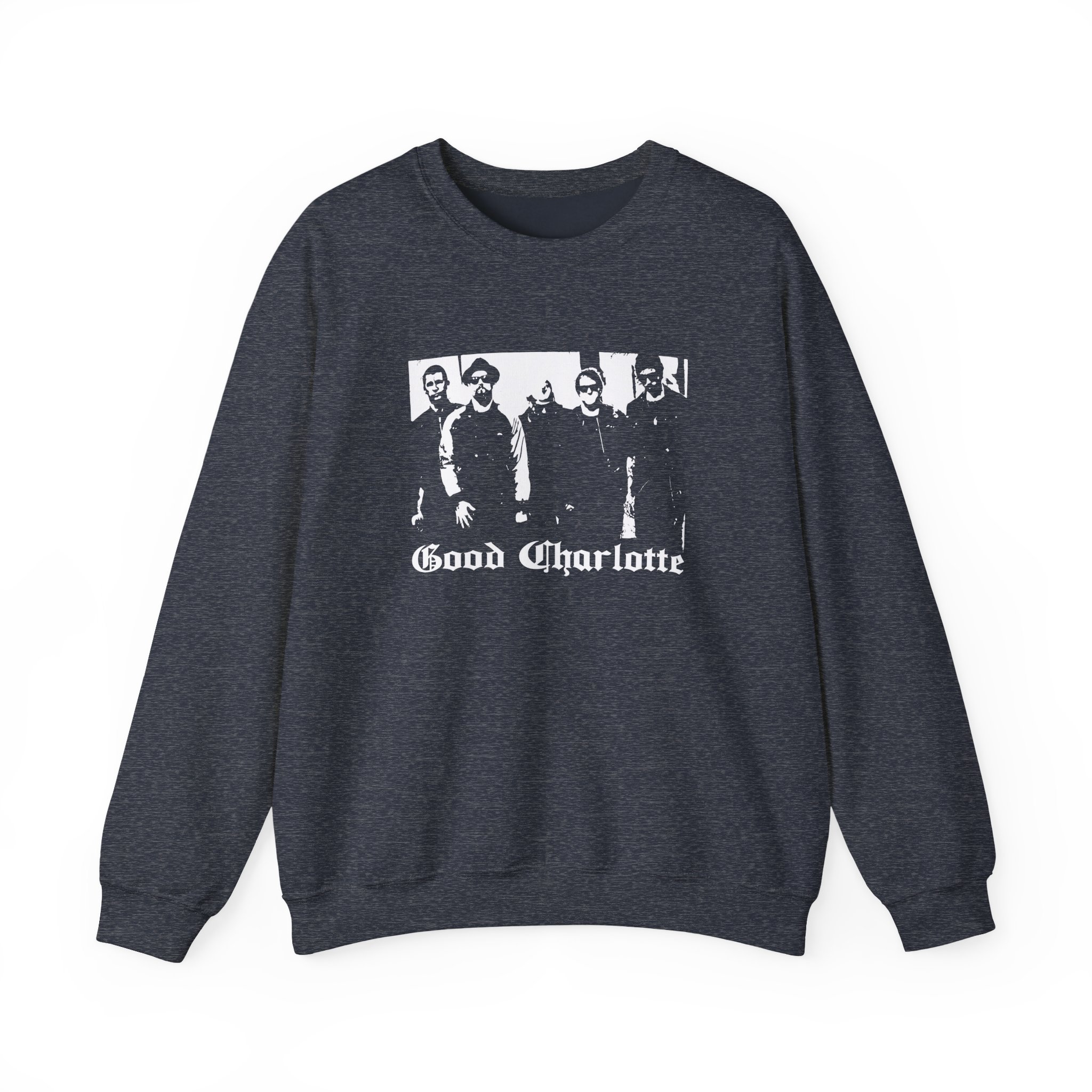 Good Charlotte Band Photo Unisex Heavy Blendâ„¢ Crewneck Sweatshirt