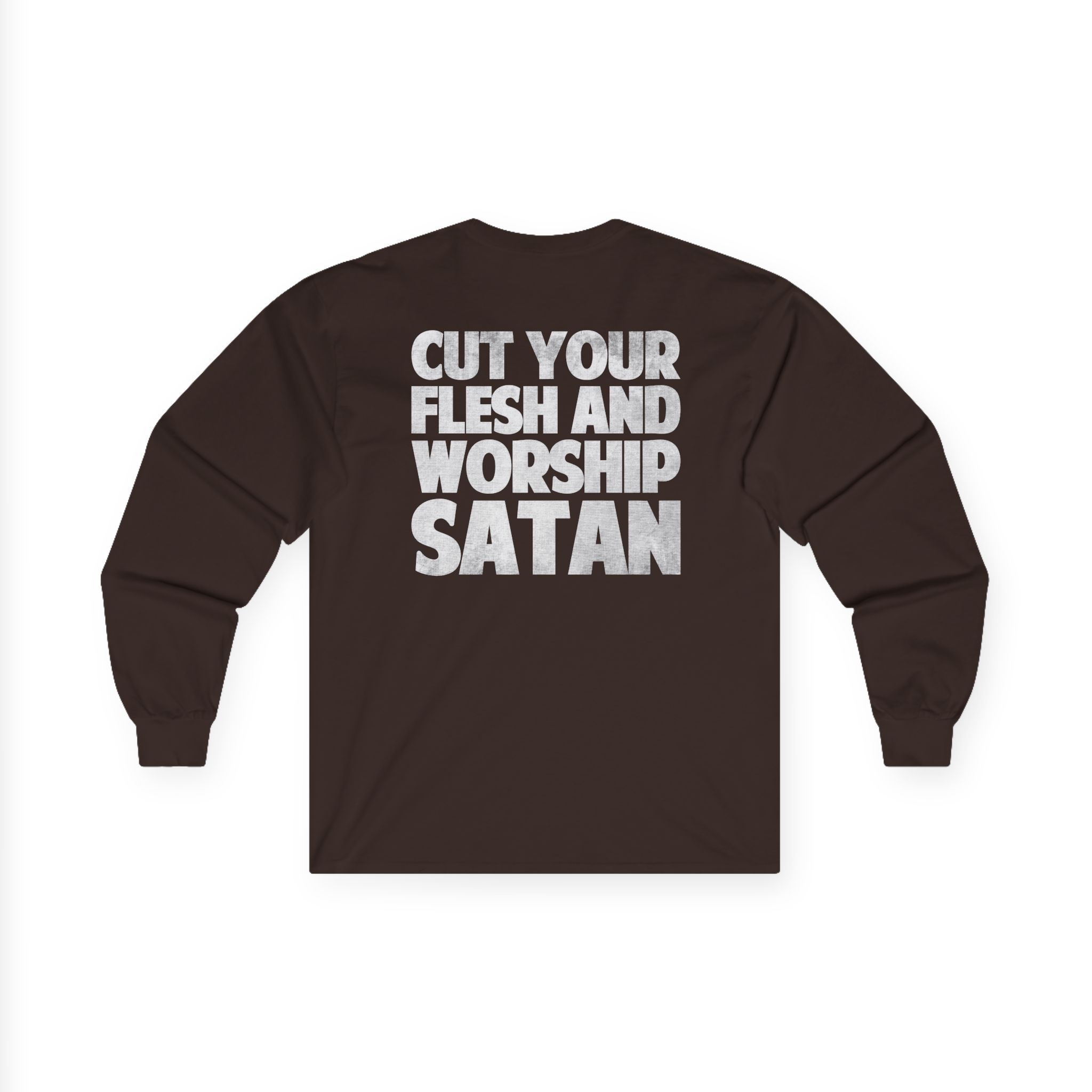 Antaeus Cut Your Flesh and Worship Satan Unisex Ultra Cotton Long Sleeve Tee