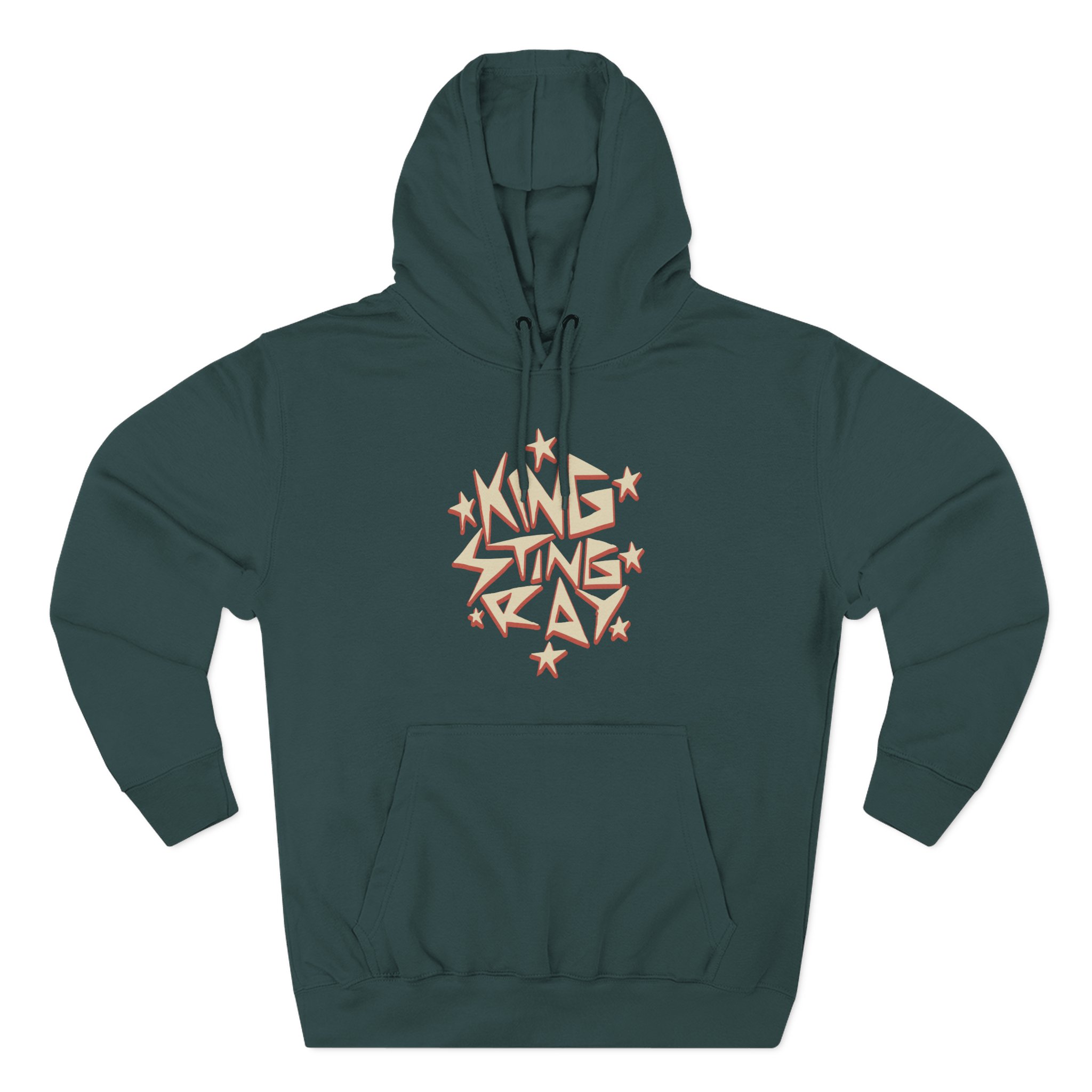 King Stingray Three-Panel Fleece Hoodie