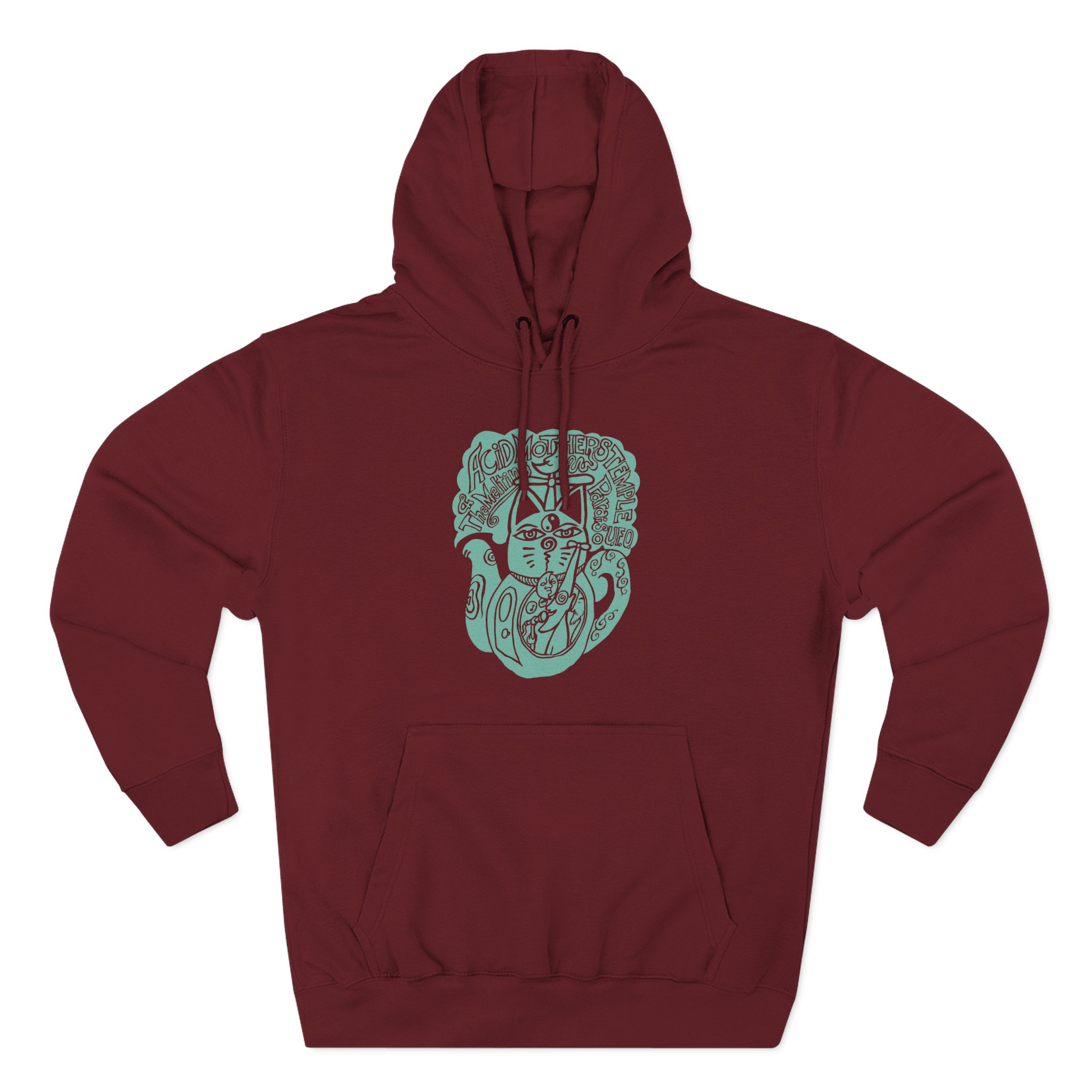 Acid Mothers Temple Teapot Three-Panel Fleece Hoodie