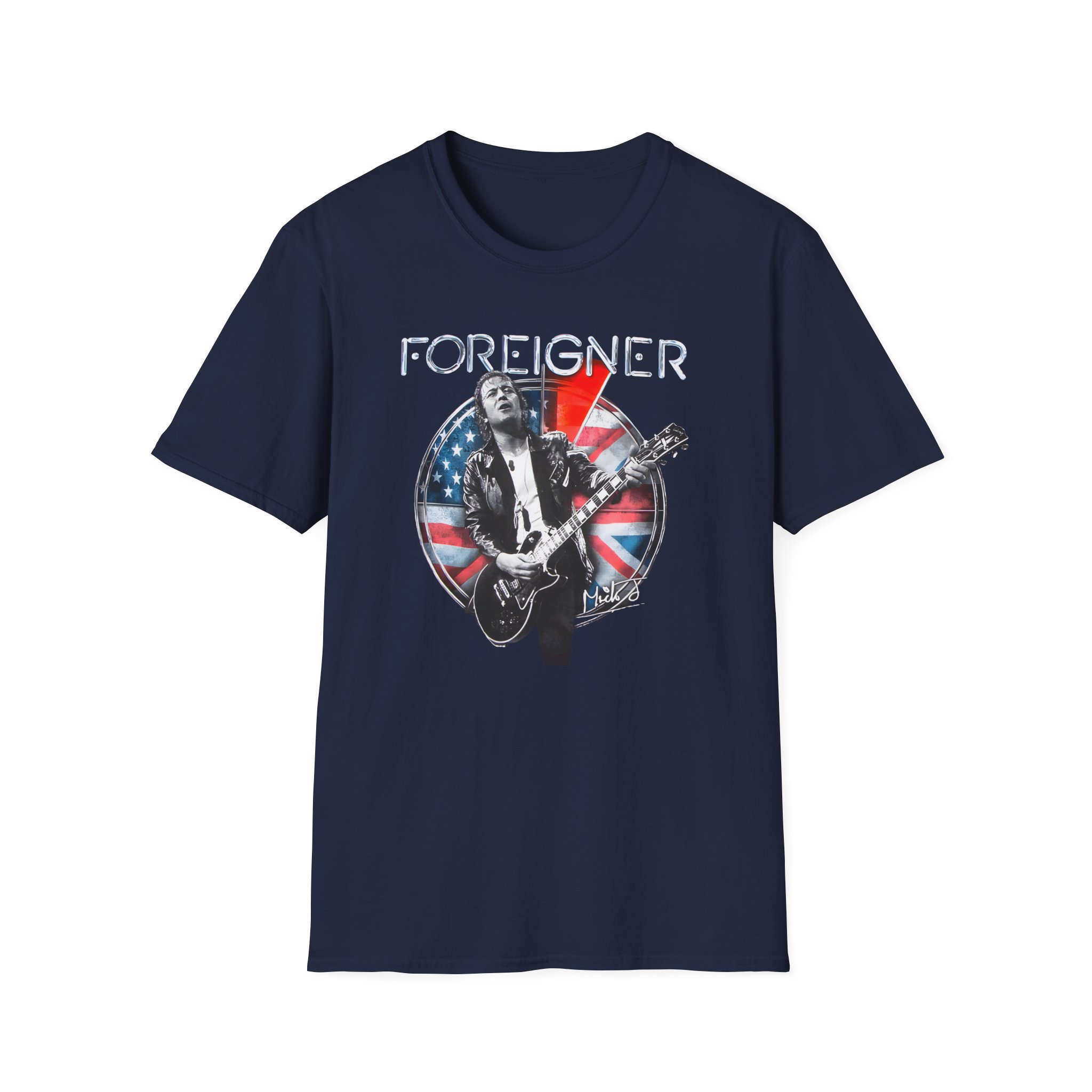 Foreigner Mick Jones Unisex Softstyle T-Shirt
