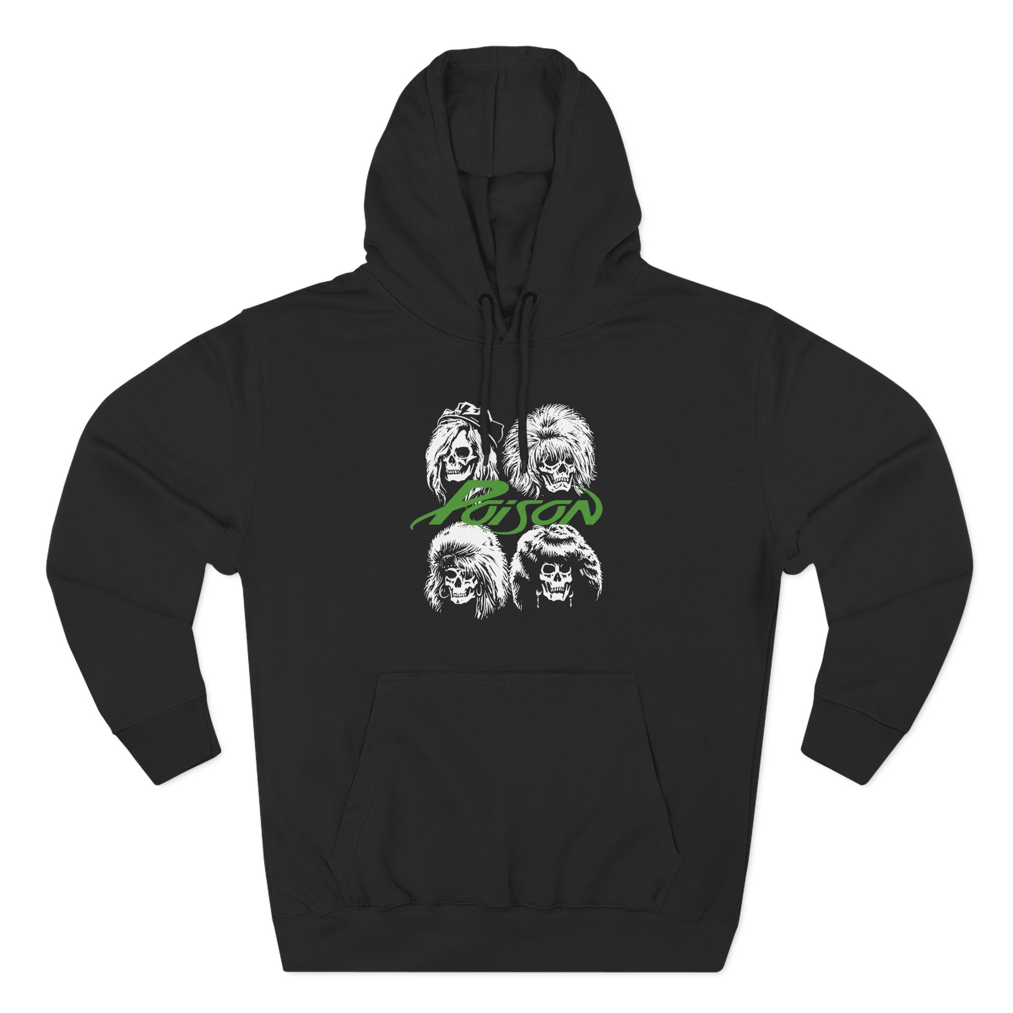 Poison Crack a Smile Three-Panel Fleece Hoodie