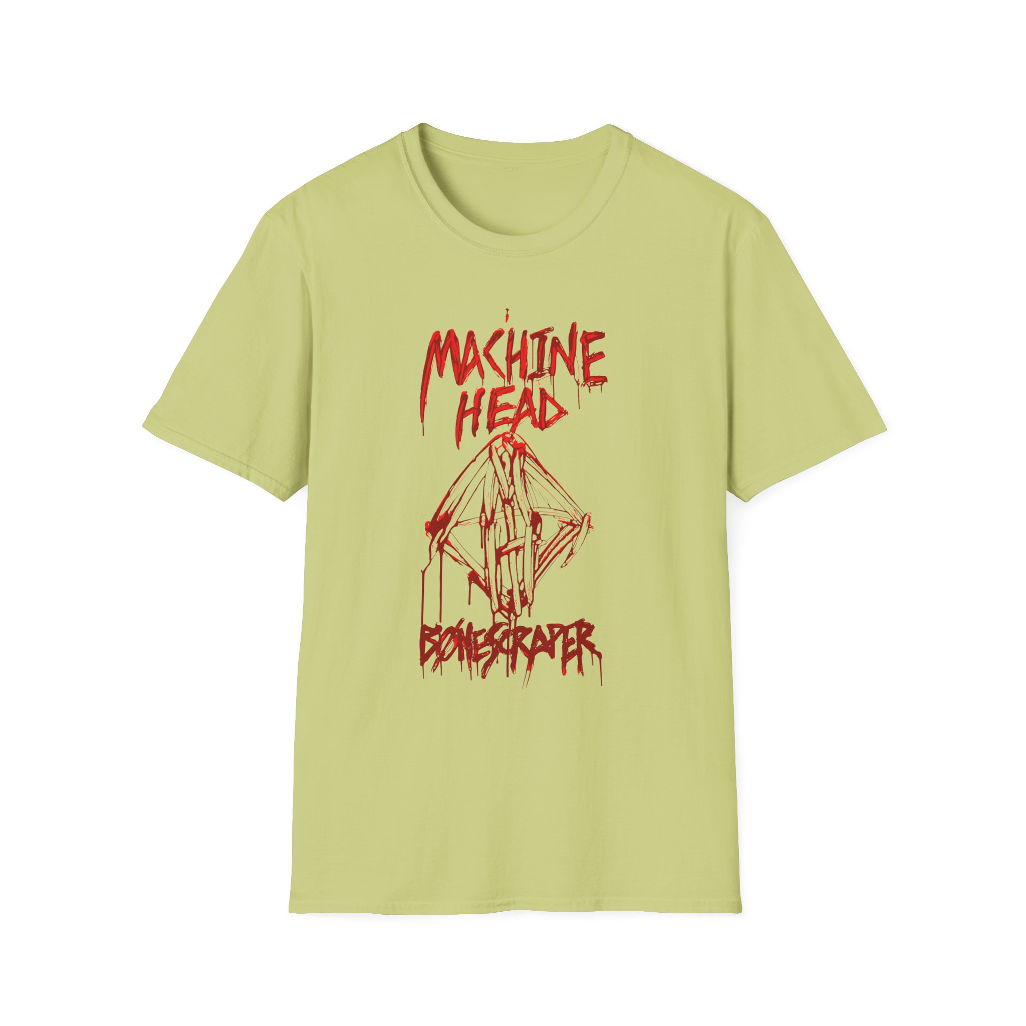 Machine Head Bønescraper Unisex Softstyle T-Shirt