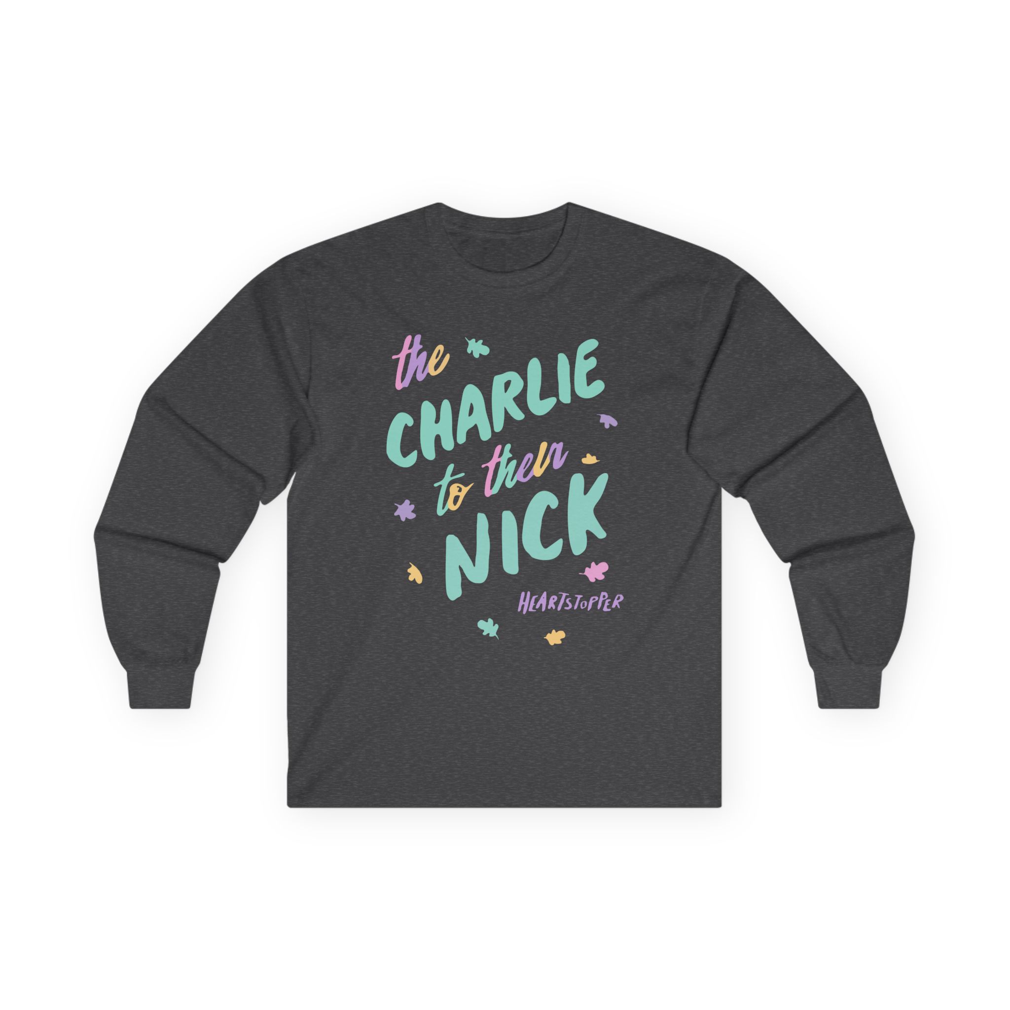 Heartstopper Charlie to Nick Pride Unisex Ultra Cotton Long Sleeve Tee