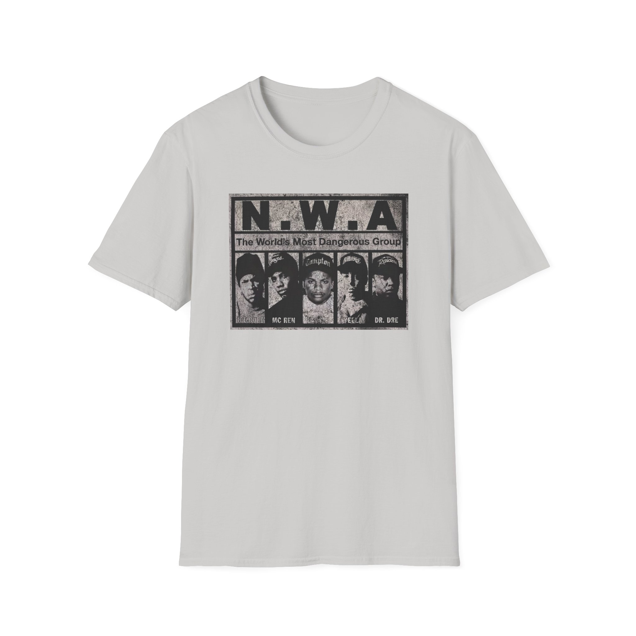 NWA The World's Most Dangerous Group Unisex Softstyle T-Shirt