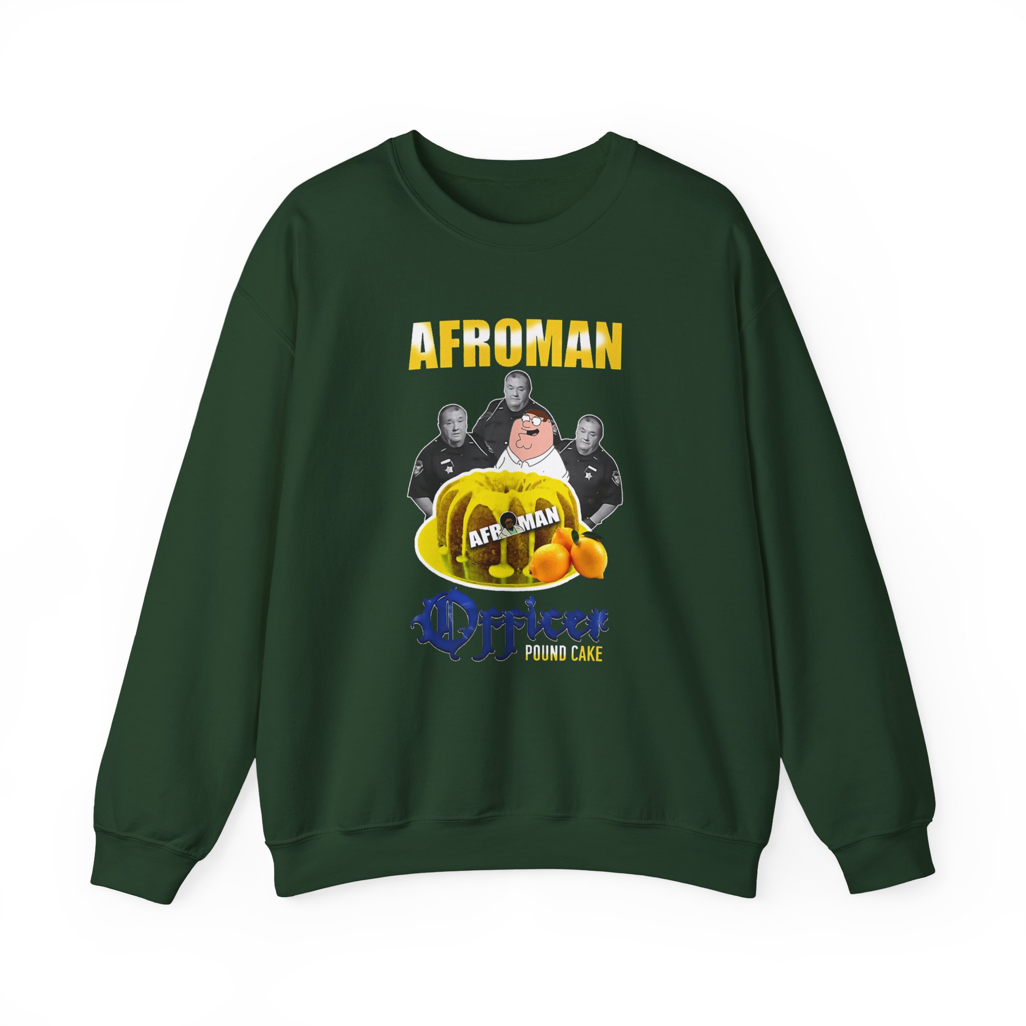 Afroman Lemon Pound Cake Unisex Heavy Blendâ„¢ Crewneck Sweatshirt