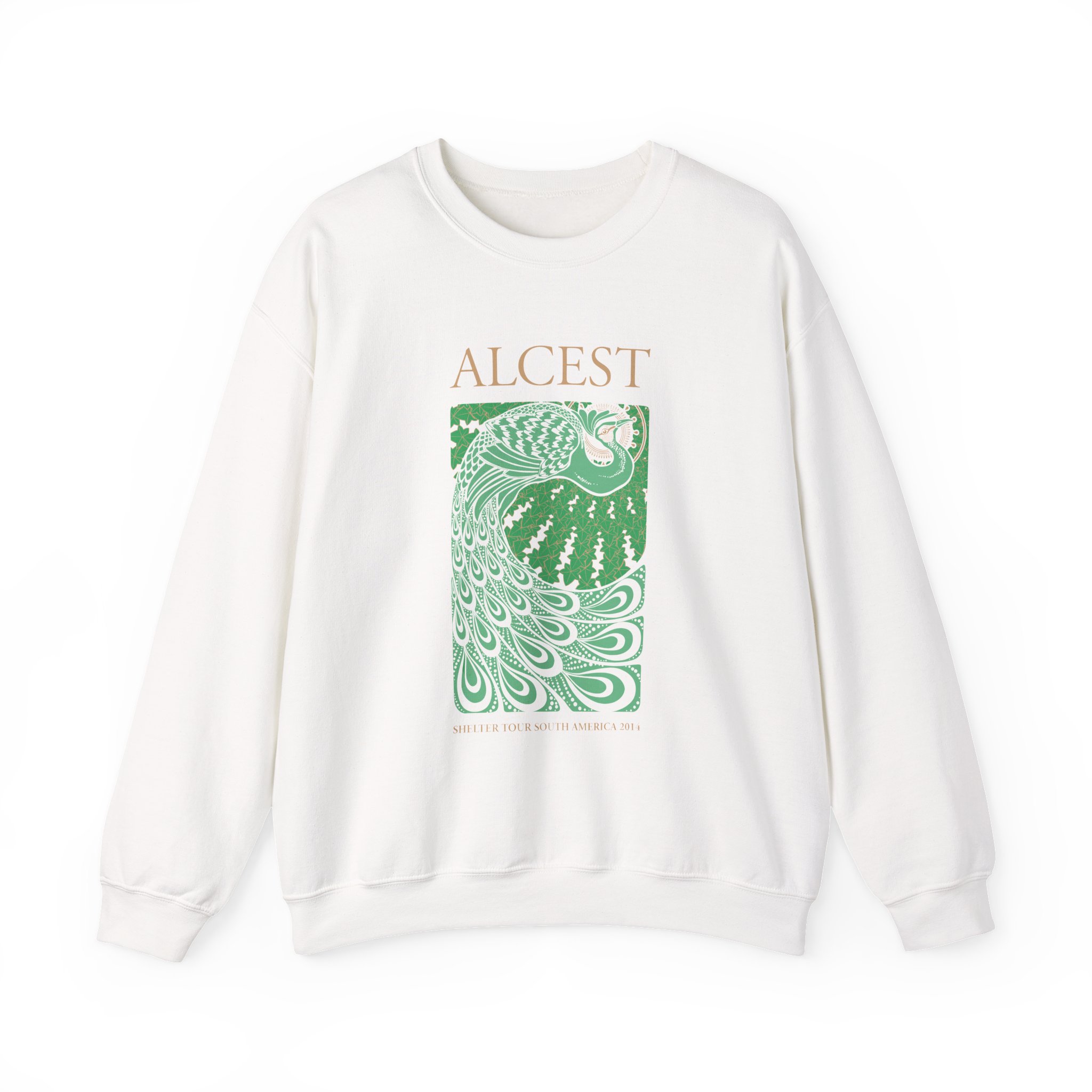 Alcest Shelter Tour South America 2014 Unisex Heavy Blendâ„¢ Crewneck Sweatshirt