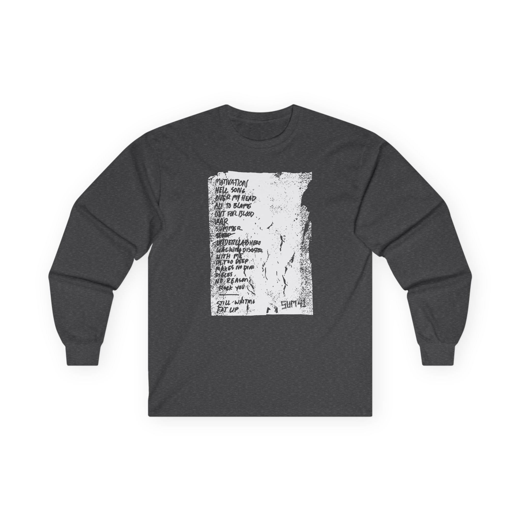 Sum 41 Setlist Unisex Ultra Cotton Long Sleeve Tee