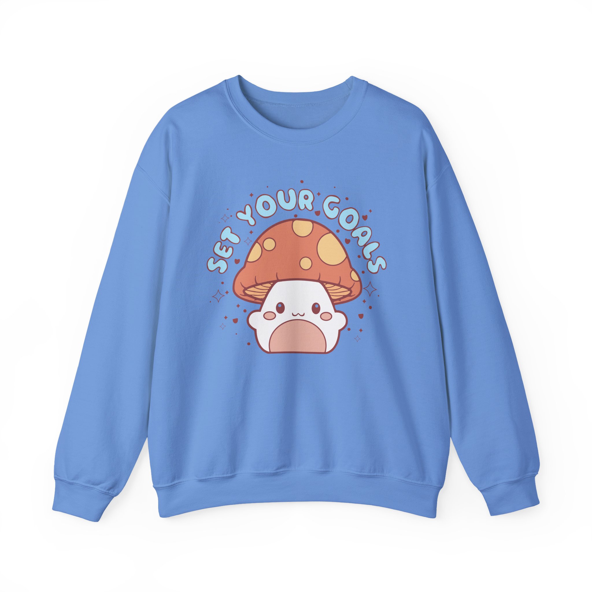 Set Your Goals Shroom Unisex Heavy Blendâ„¢ Crewneck Sweatshirt