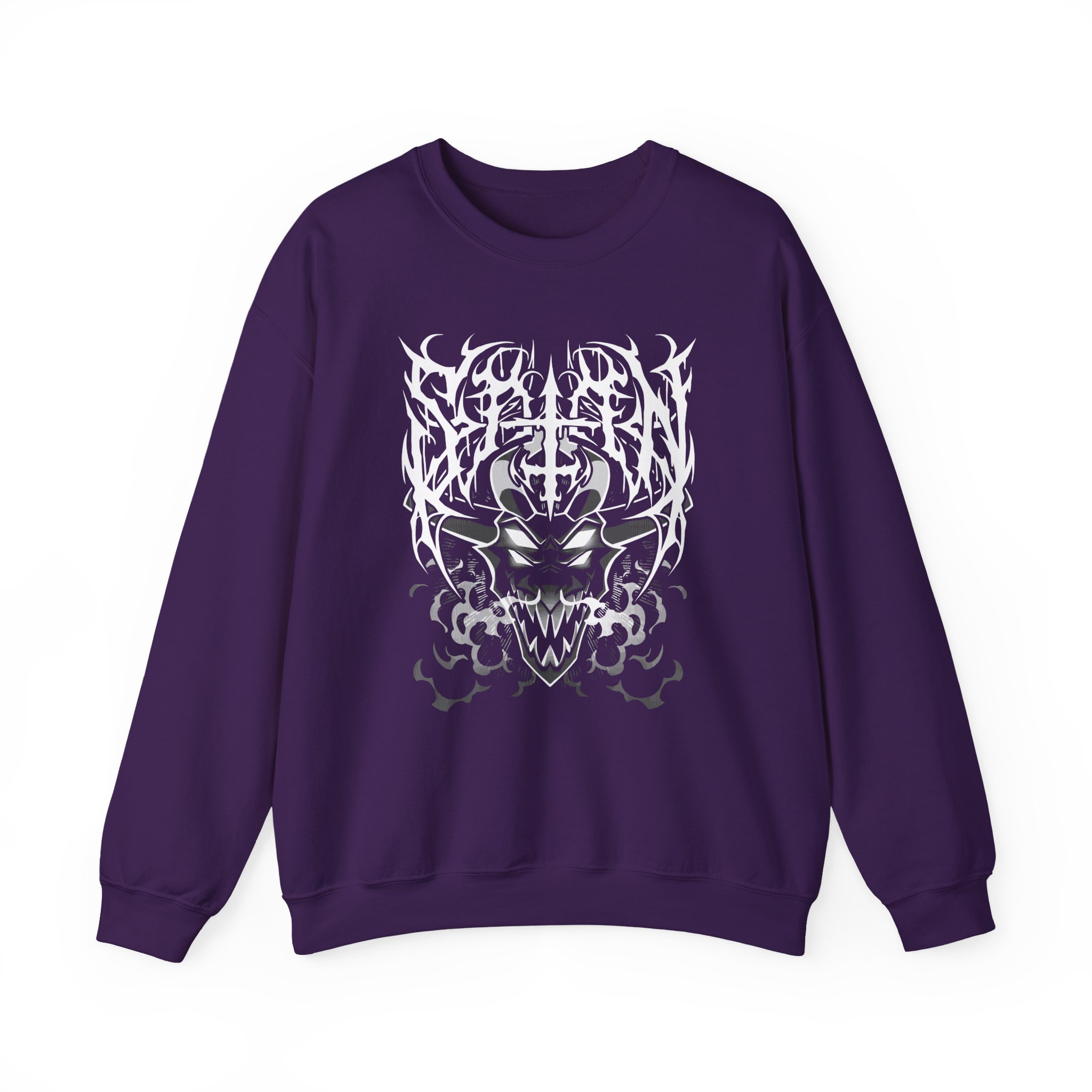 Vivziepop Metal Satan Unisex Heavy Blendâ„¢ Crewneck Sweatshirt