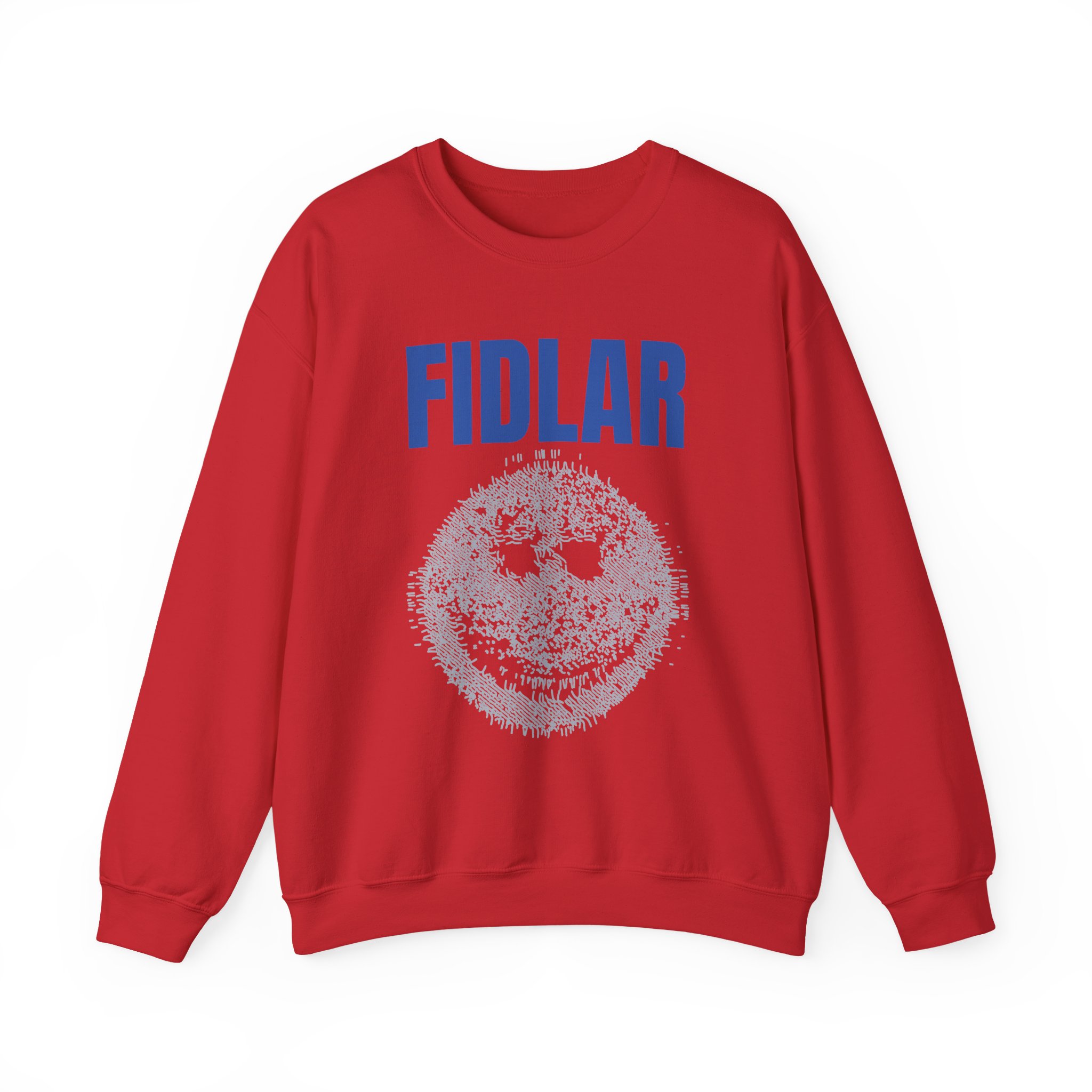 Fidlar Big Smiley Unisex Heavy Blendâ„¢ Crewneck Sweatshirt