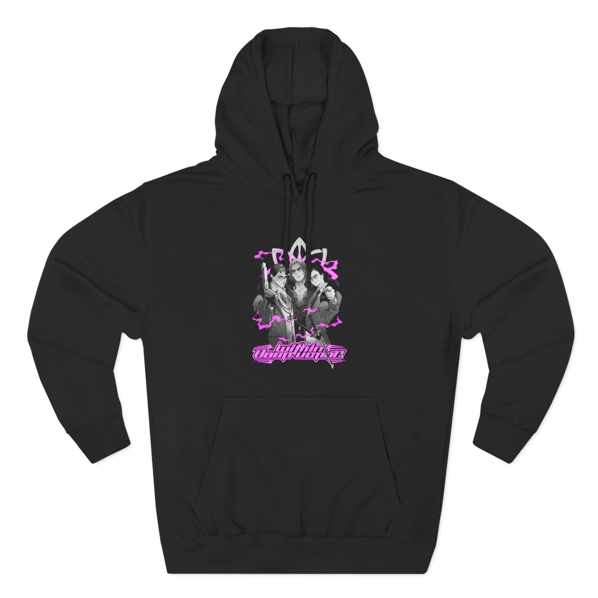Within Destruction Neo-Yakuza Three-Panel Fleece Hoodie