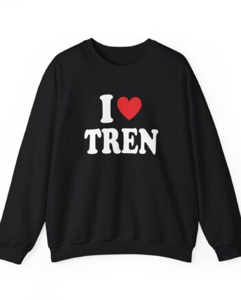 I Love Tren Twins Unisex Heavy Blend™ Crewneck Sweatshirt