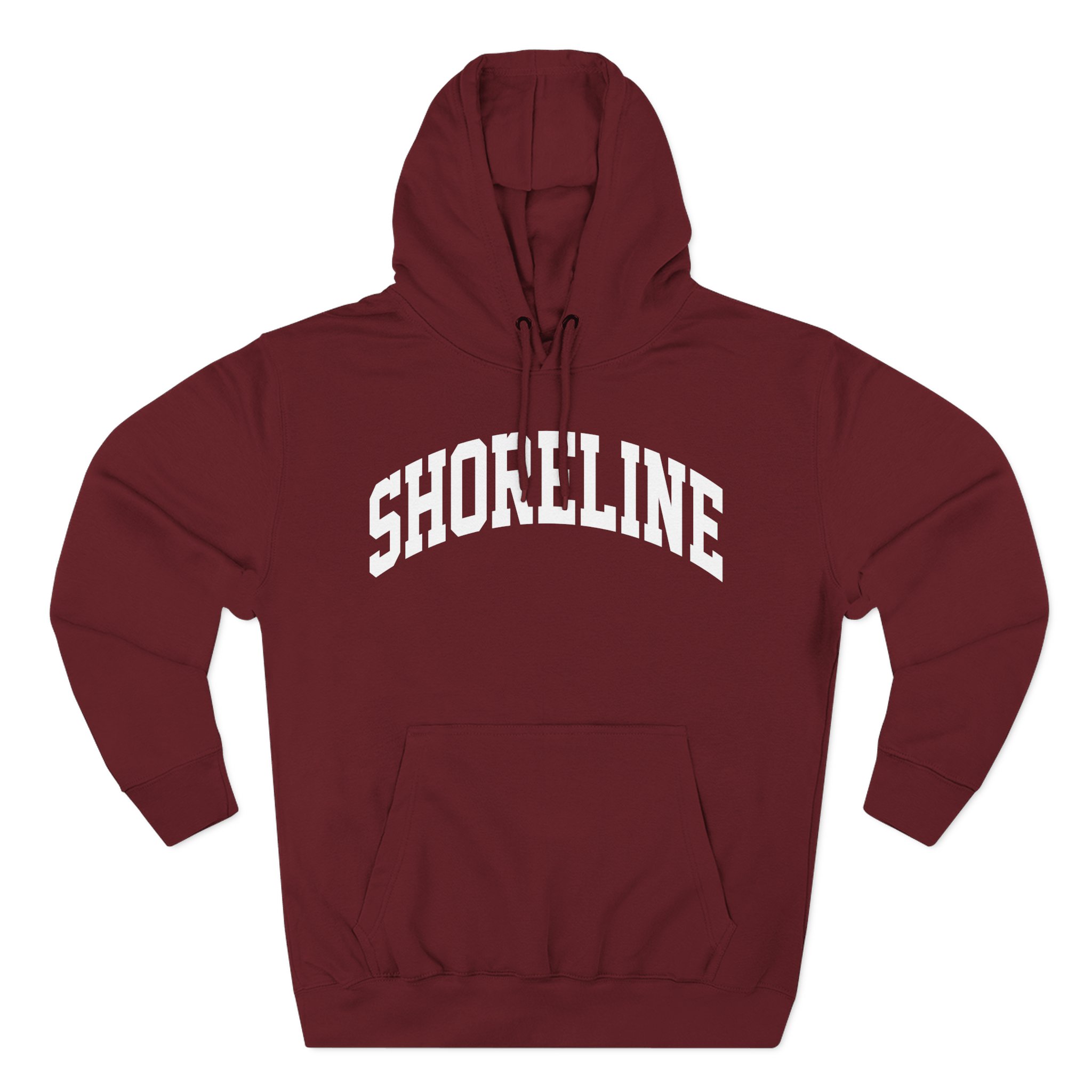 Shoreline Mafia Shoreline Logo Three-Panel Fleece Hoodie